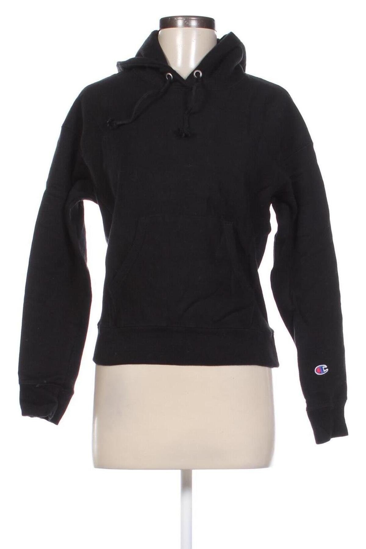 Damen Sweatshirt Champion, Größe S, Farbe Schwarz, Preis € 15,99