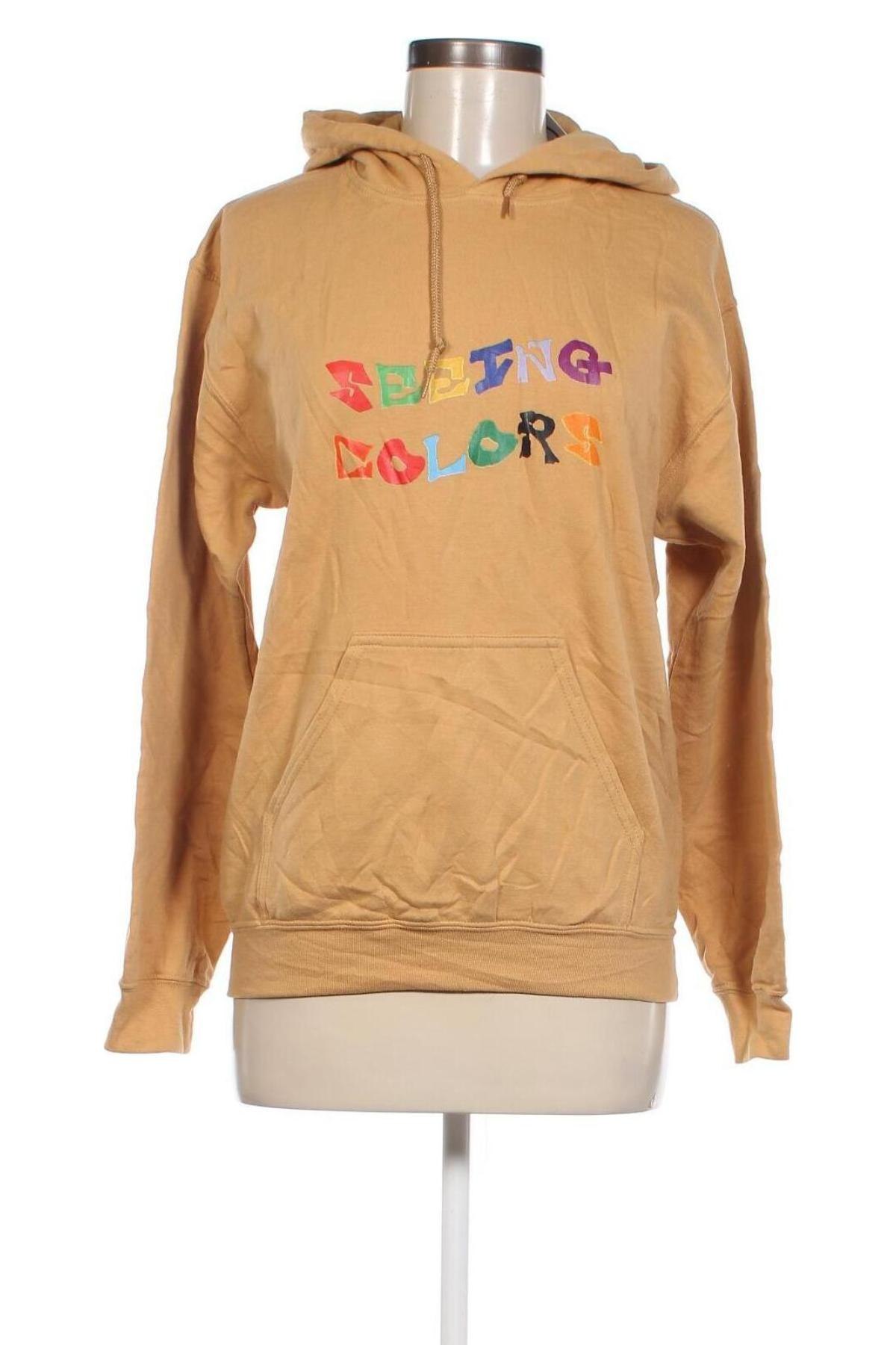 Damen Sweatshirt Gildan, Größe S, Farbe Gelb, Preis € 9,49