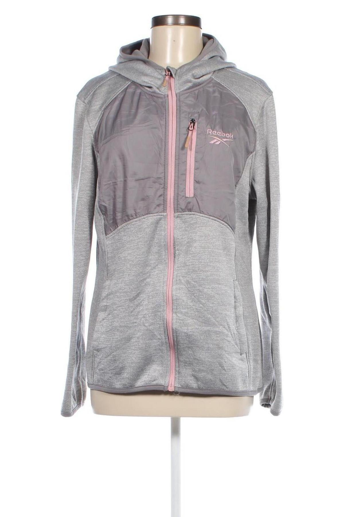 Damen Sweatshirt Reebok, Größe L, Farbe Grau, Preis € 25,99