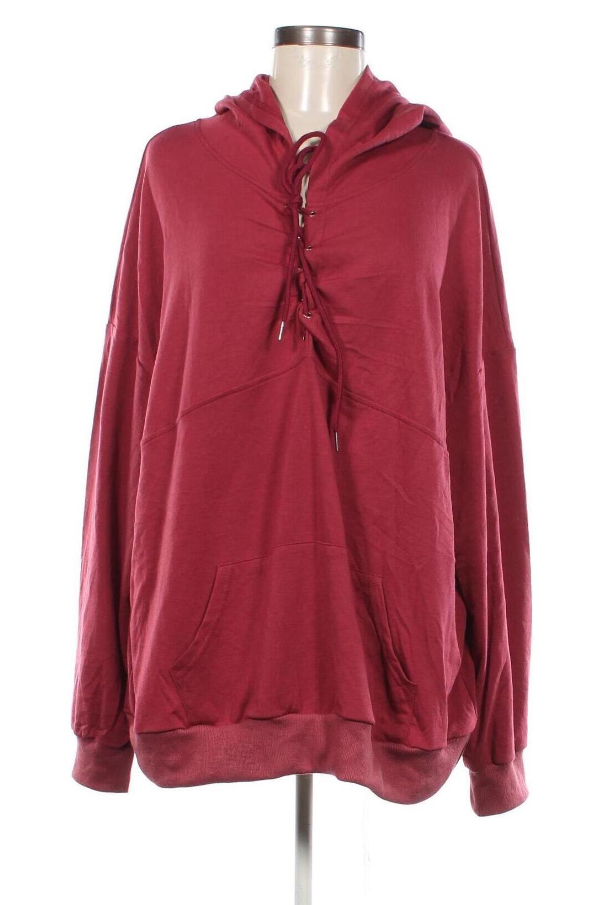 Damen Sweatshirt SHEIN, Größe 3XL, Farbe Rot, Preis € 10,49