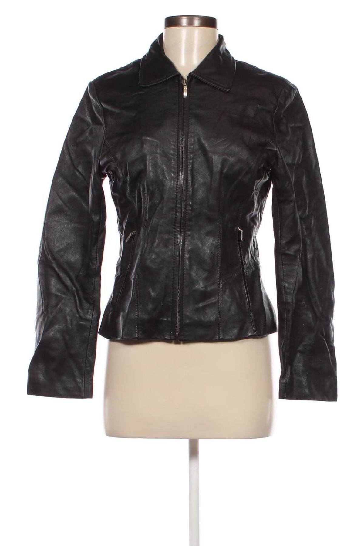 Damen Lederjacke, Größe S, Farbe Schwarz, Preis € 67,99