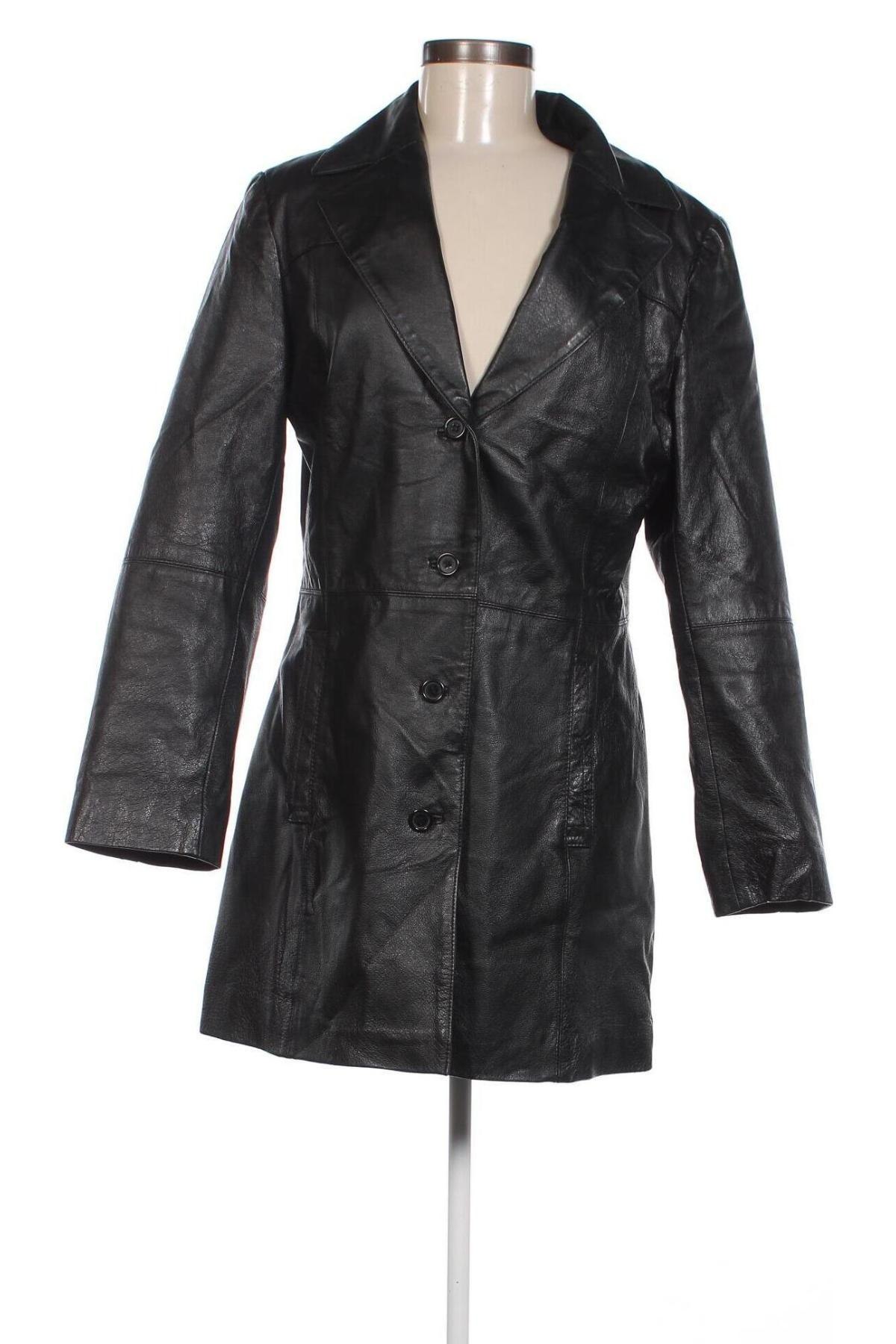 Damen Lederjacke 5th Avenue, Größe M, Farbe Schwarz, Preis 67,99 €