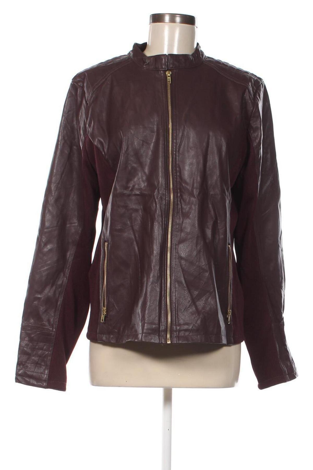 Damen Lederjacke A.N.A., Größe XXL, Farbe Lila, Preis 24,99 €