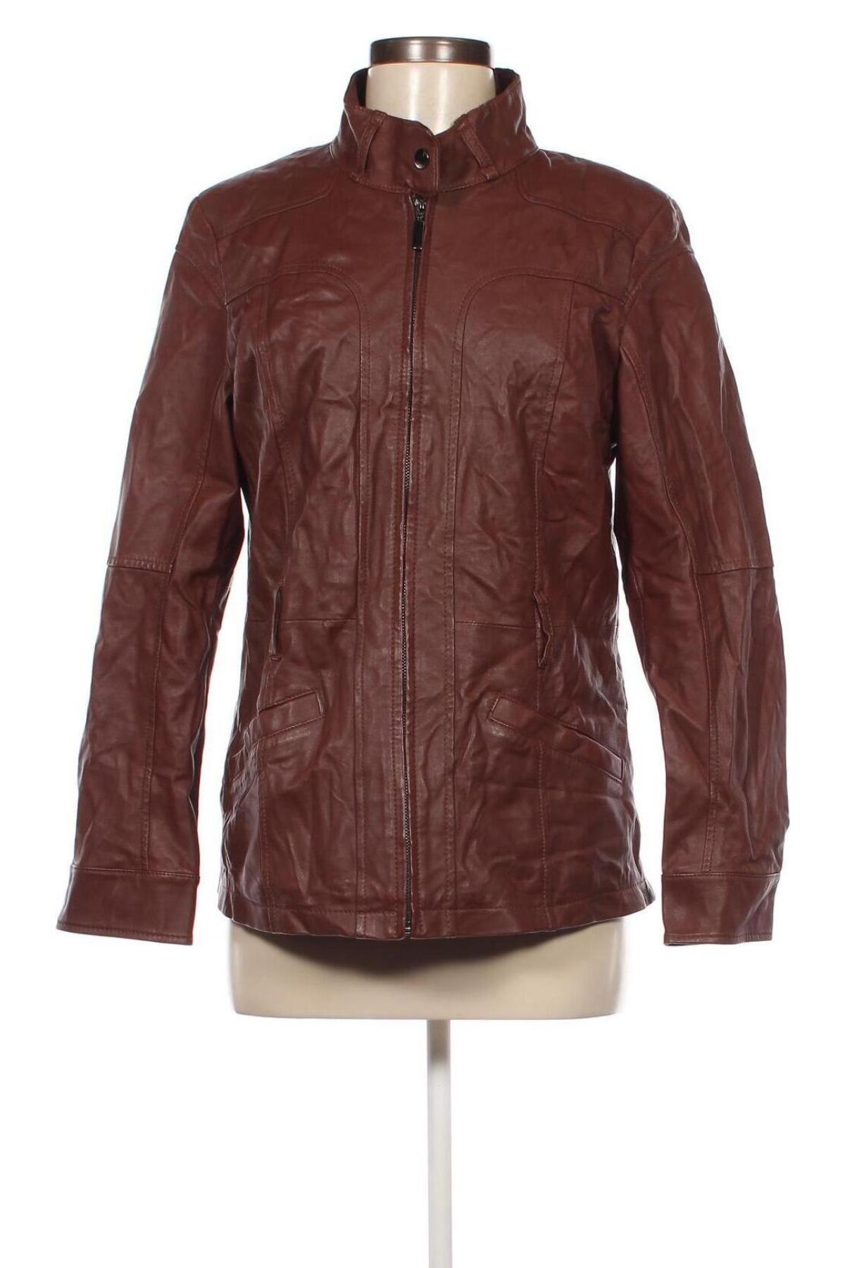 Damen Lederjacke Fabiani, Größe M, Farbe Braun, Preis € 27,49