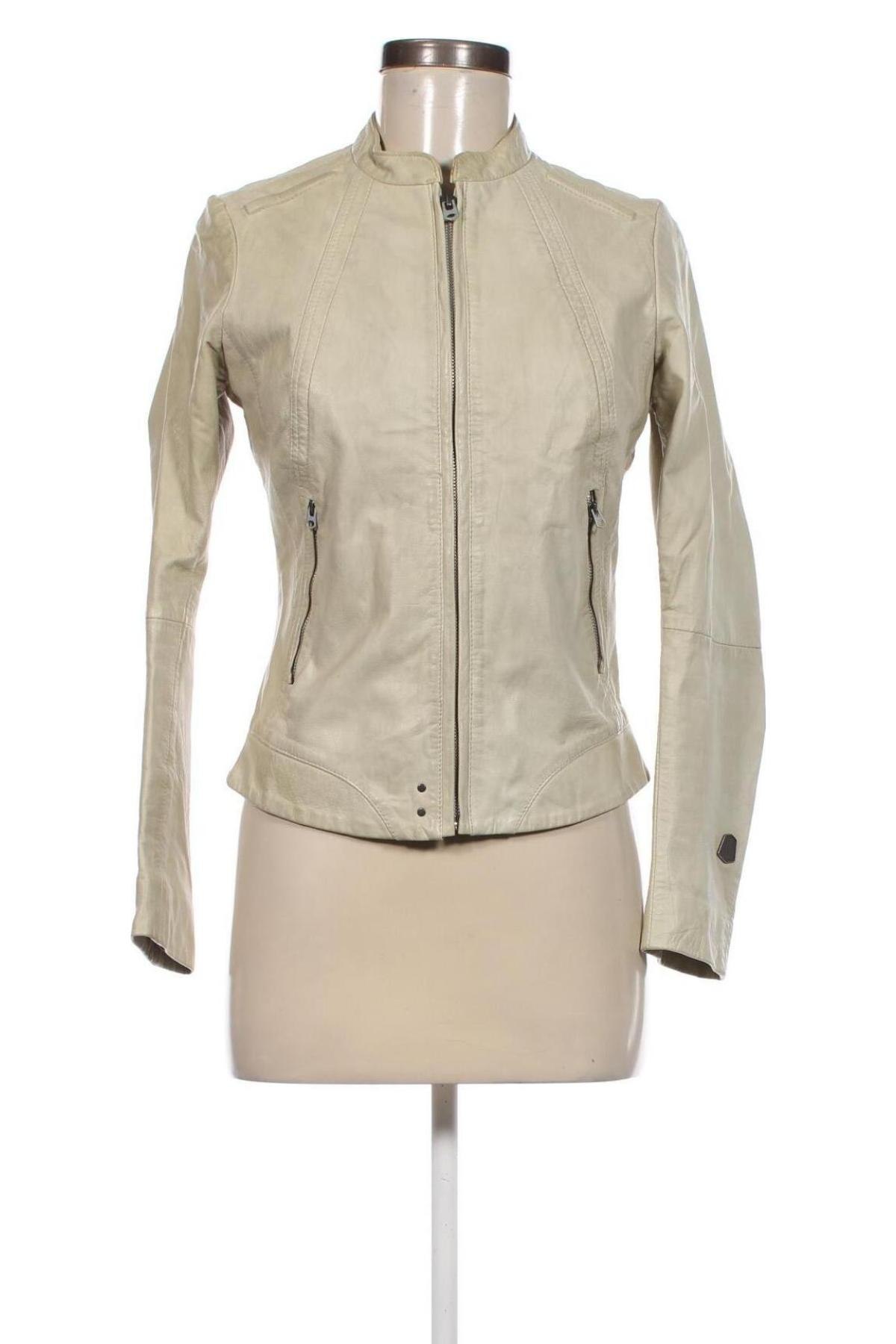 Damen Lederjacke G-Star Raw, Größe S, Farbe Grün, Preis € 181,99