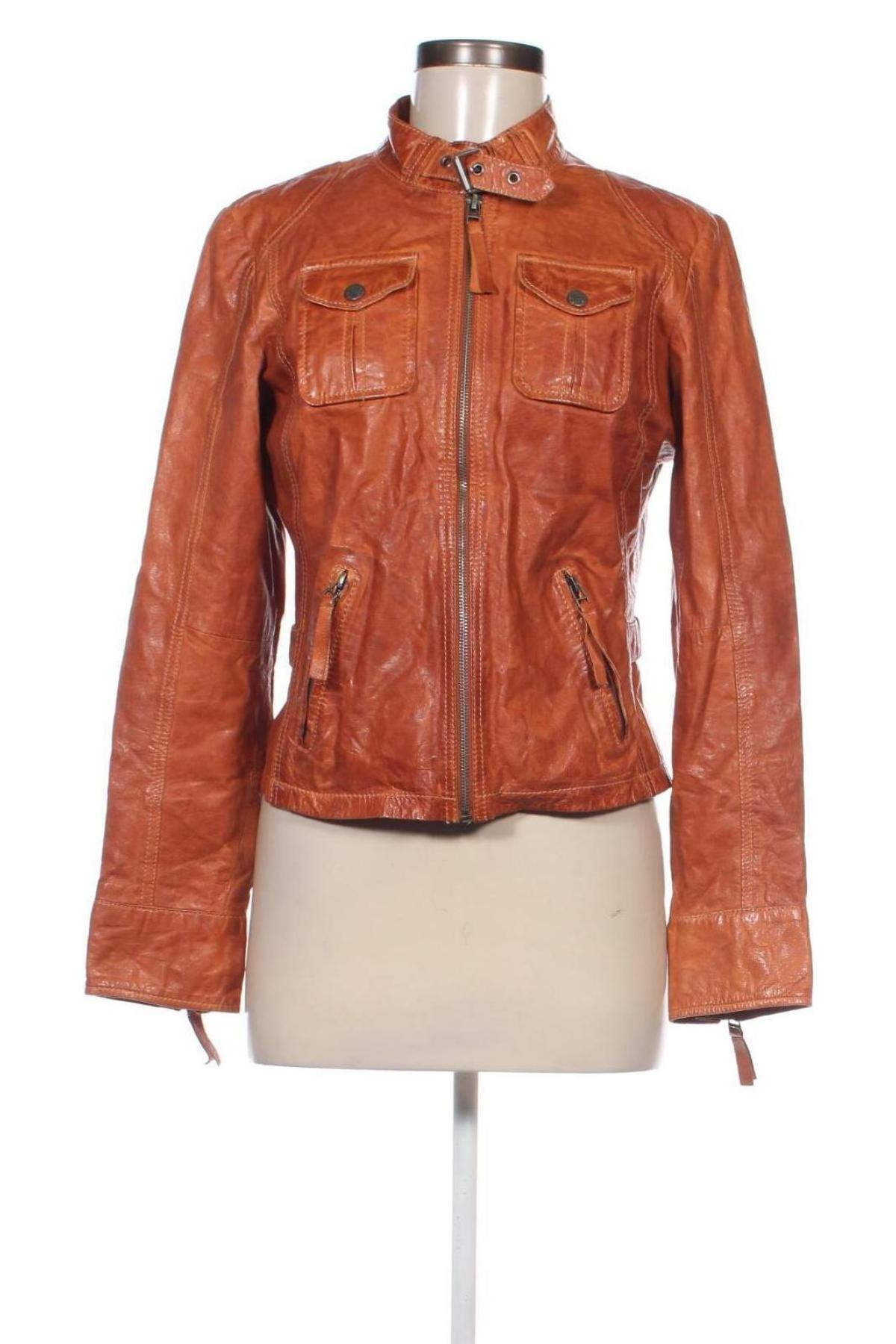 Damen Lederjacke Gipsy, Größe M, Farbe Braun, Preis € 138,99