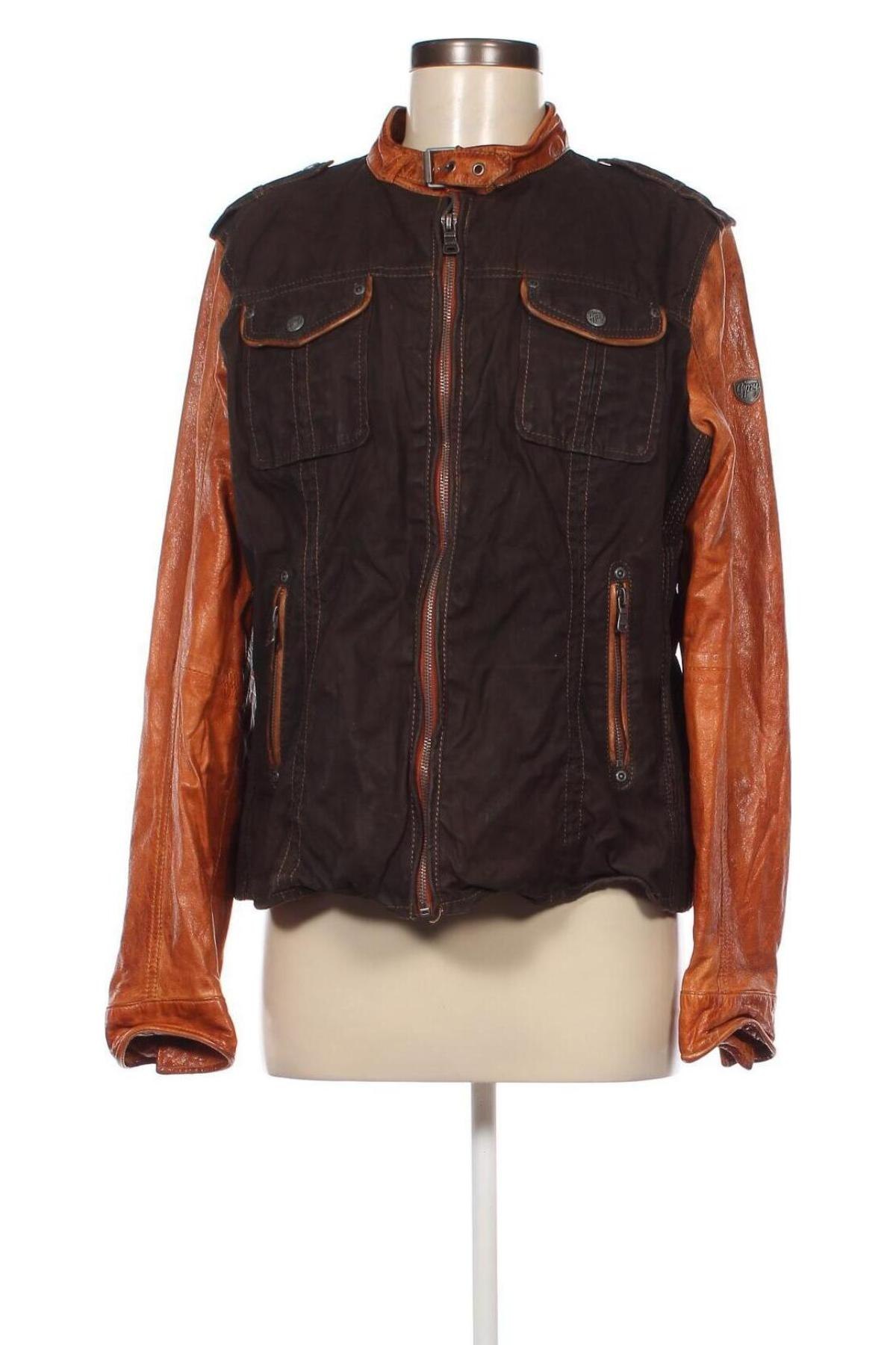 Damen Lederjacke Gipsy, Größe XL, Farbe Braun, Preis € 97,49