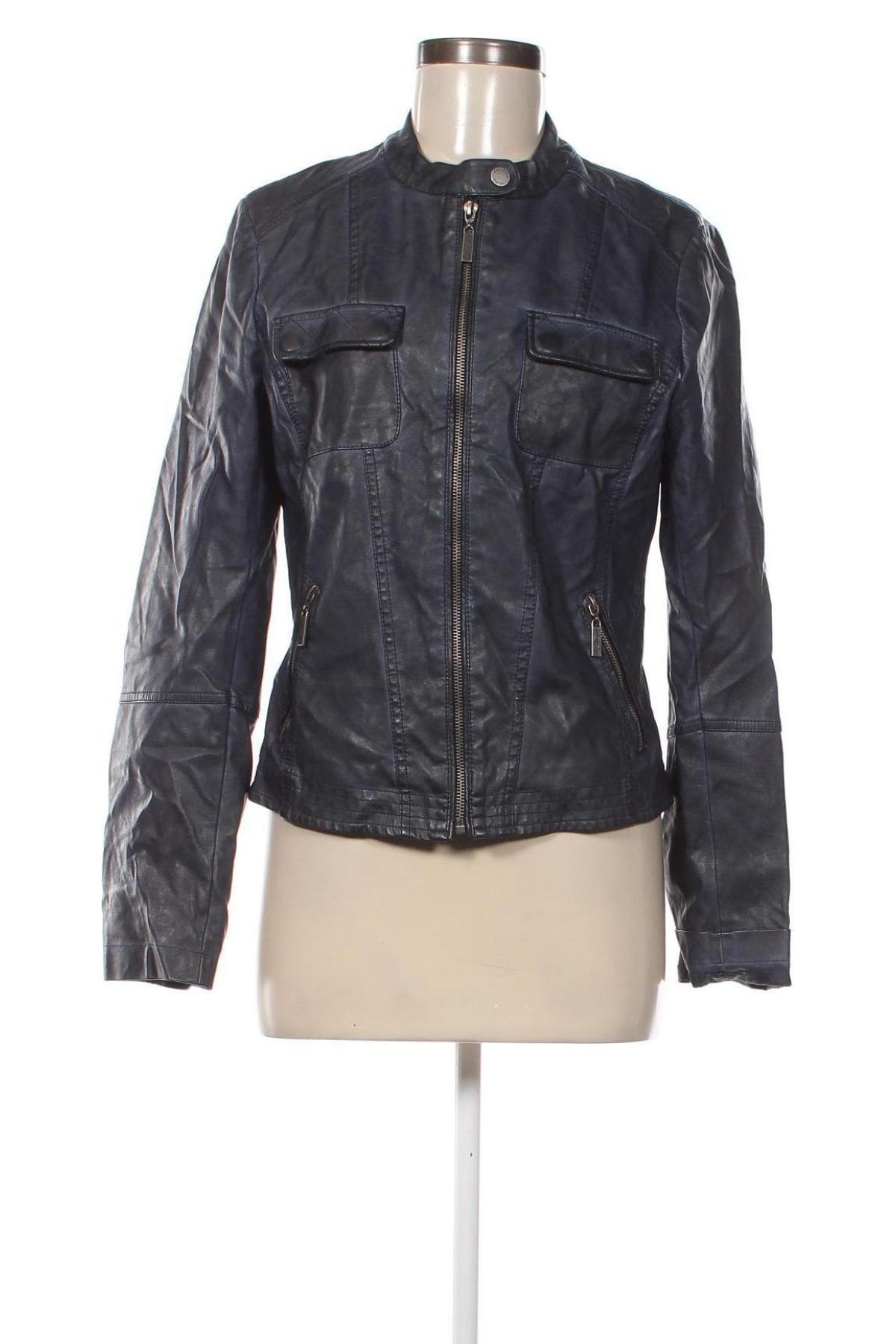 Damen Lederjacke Mark Adam, Größe M, Farbe Blau, Preis € 40,99