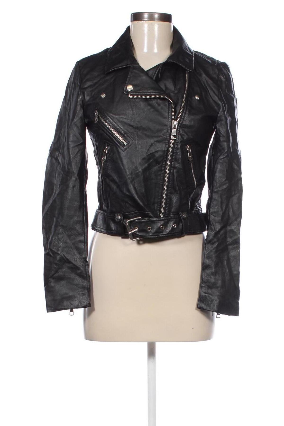 Damen Lederjacke ONLY, Größe S, Farbe Schwarz, Preis € 28,99