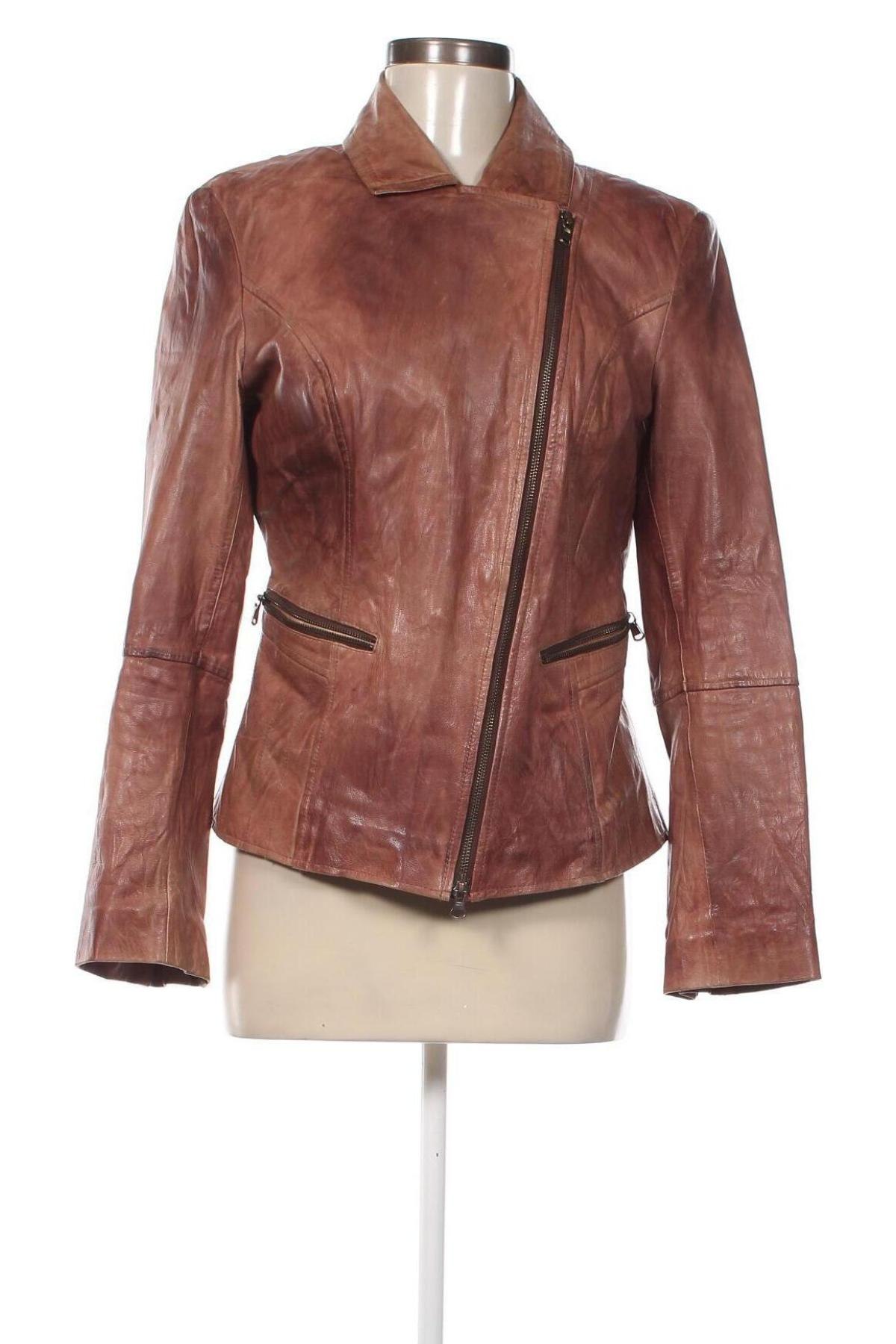 Damen Lederjacke Rick Cardona, Größe M, Farbe Braun, Preis € 62,49