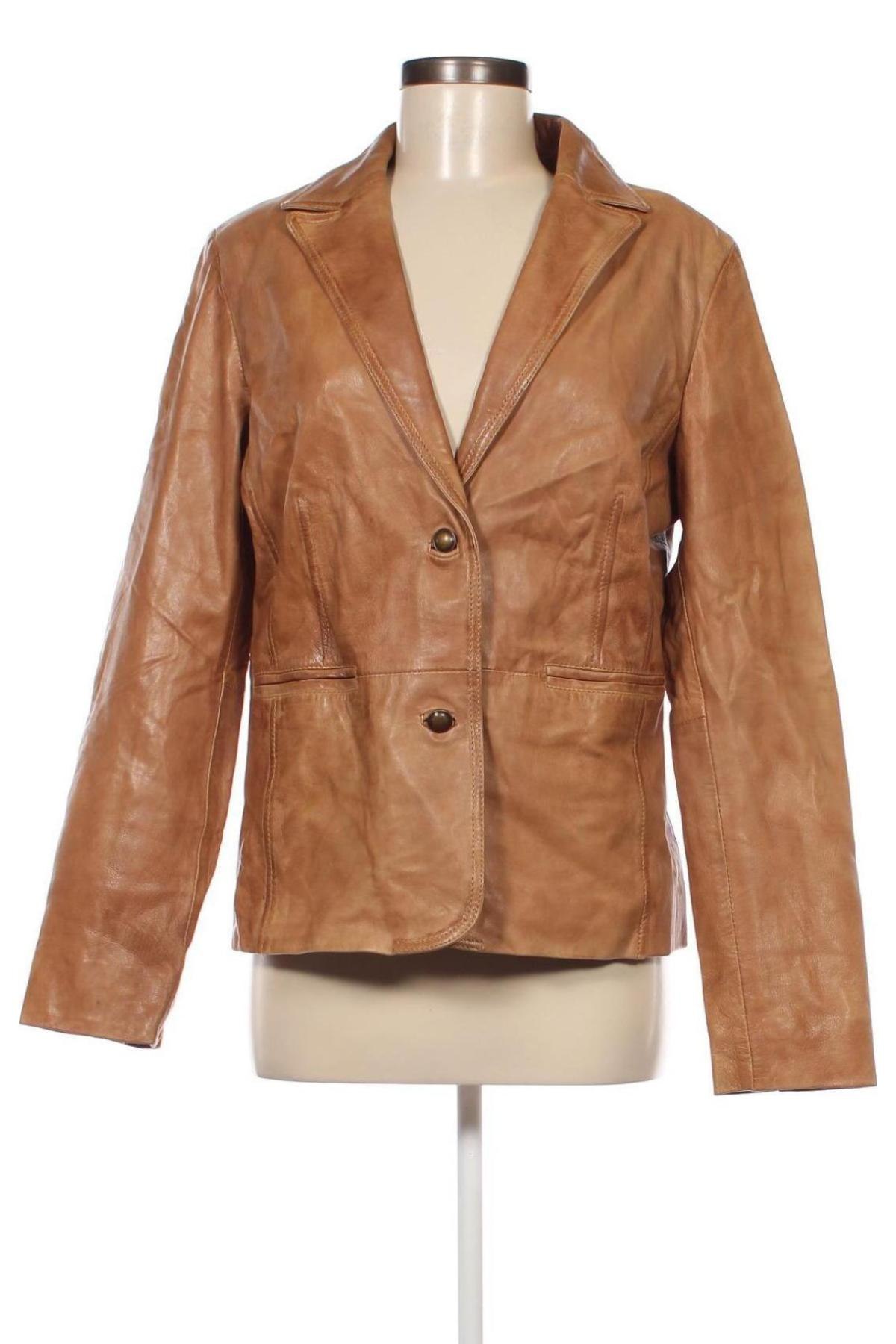 Damen Lederjacke SAKI, Größe XL, Farbe Braun, Preis € 123,99