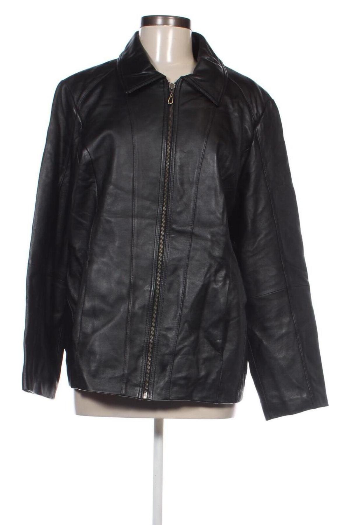 Damen Lederjacke Venezia, Größe L, Farbe Schwarz, Preis € 27,49