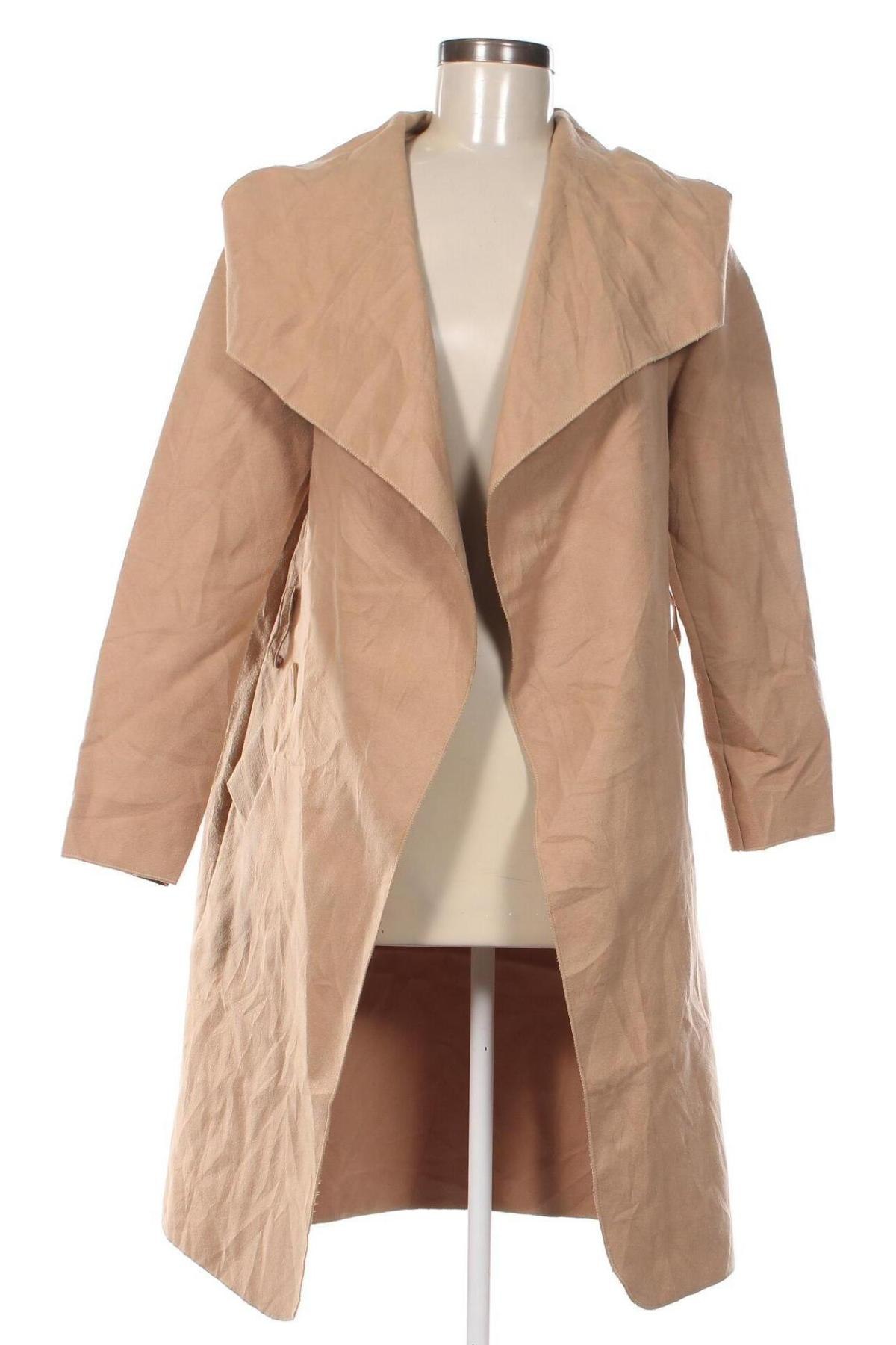 Damenmantel, Größe L, Farbe Beige, Preis € 18,99