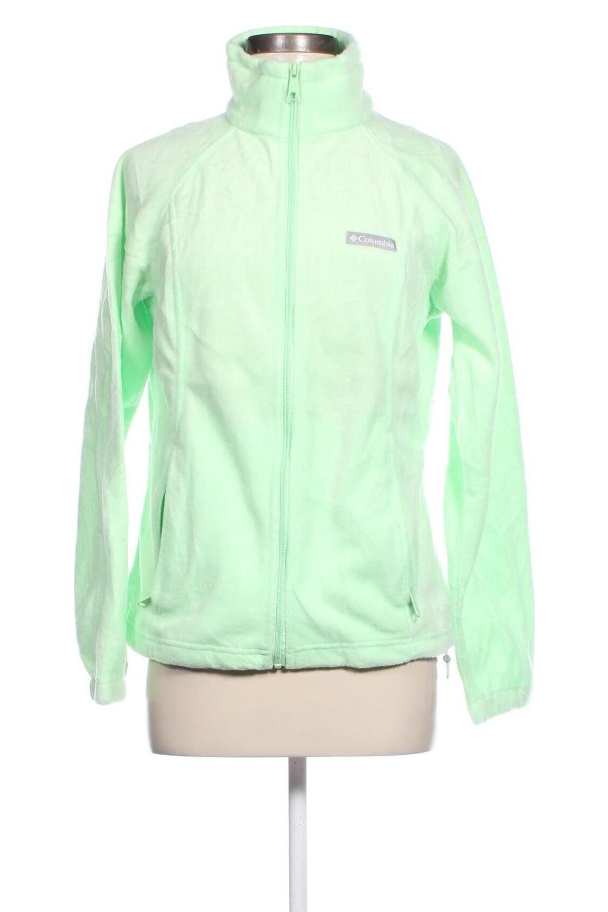 Damen Fleece Oberteil  Columbia, Größe M, Farbe Grün, Preis 33,99 €