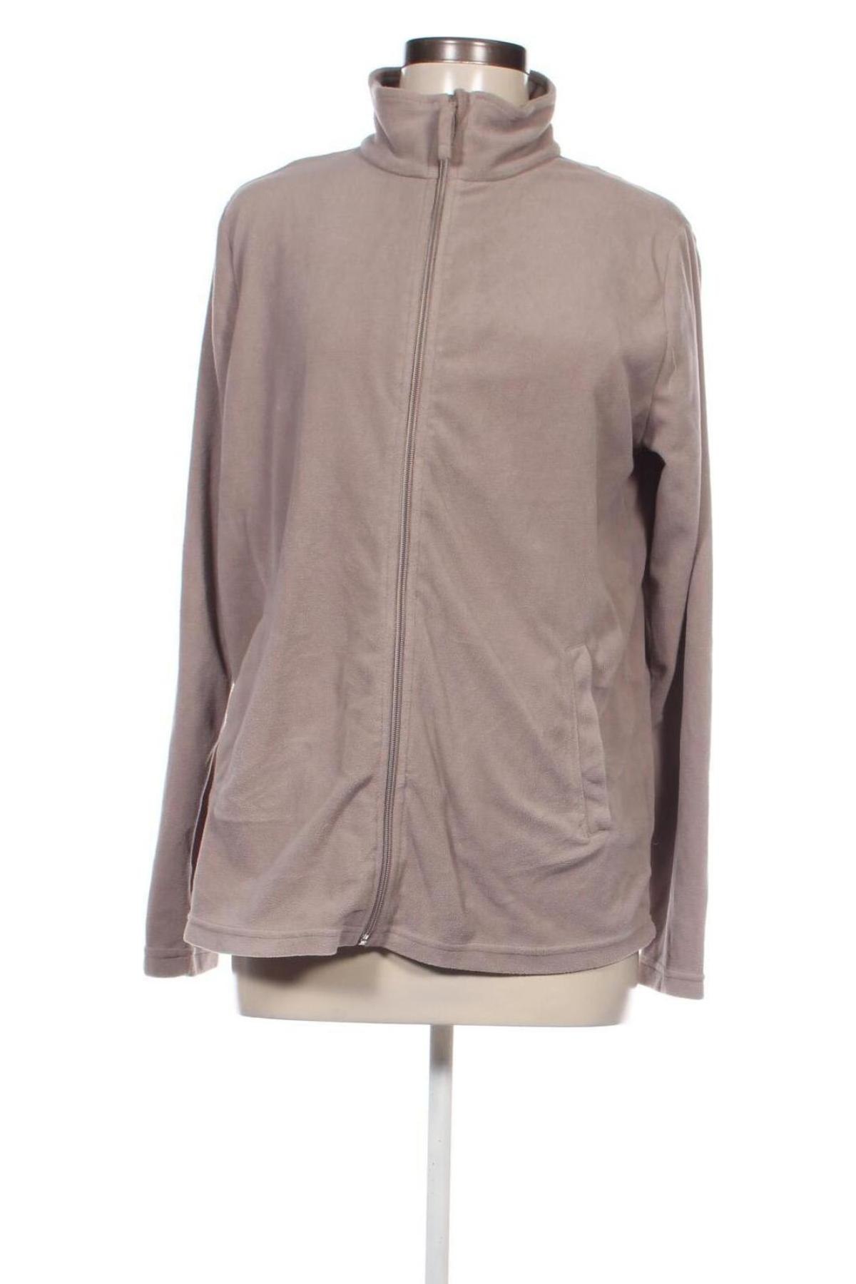 Damen Fleece Oberteil  Janina, Größe M, Farbe Beige, Preis 11,49 €