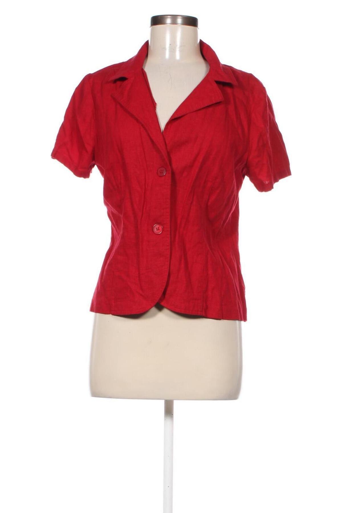 Damen Blazer, Größe M, Farbe Rot, Preis 13,99 €