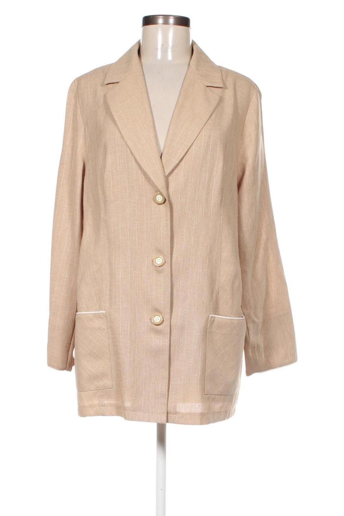 Damen Blazer, Größe XL, Farbe Beige, Preis 25,00 €