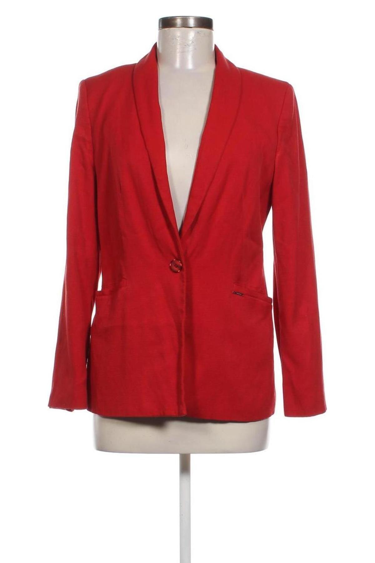 Damen Blazer Comma,, Größe M, Farbe Rot, Preis 40,95 €