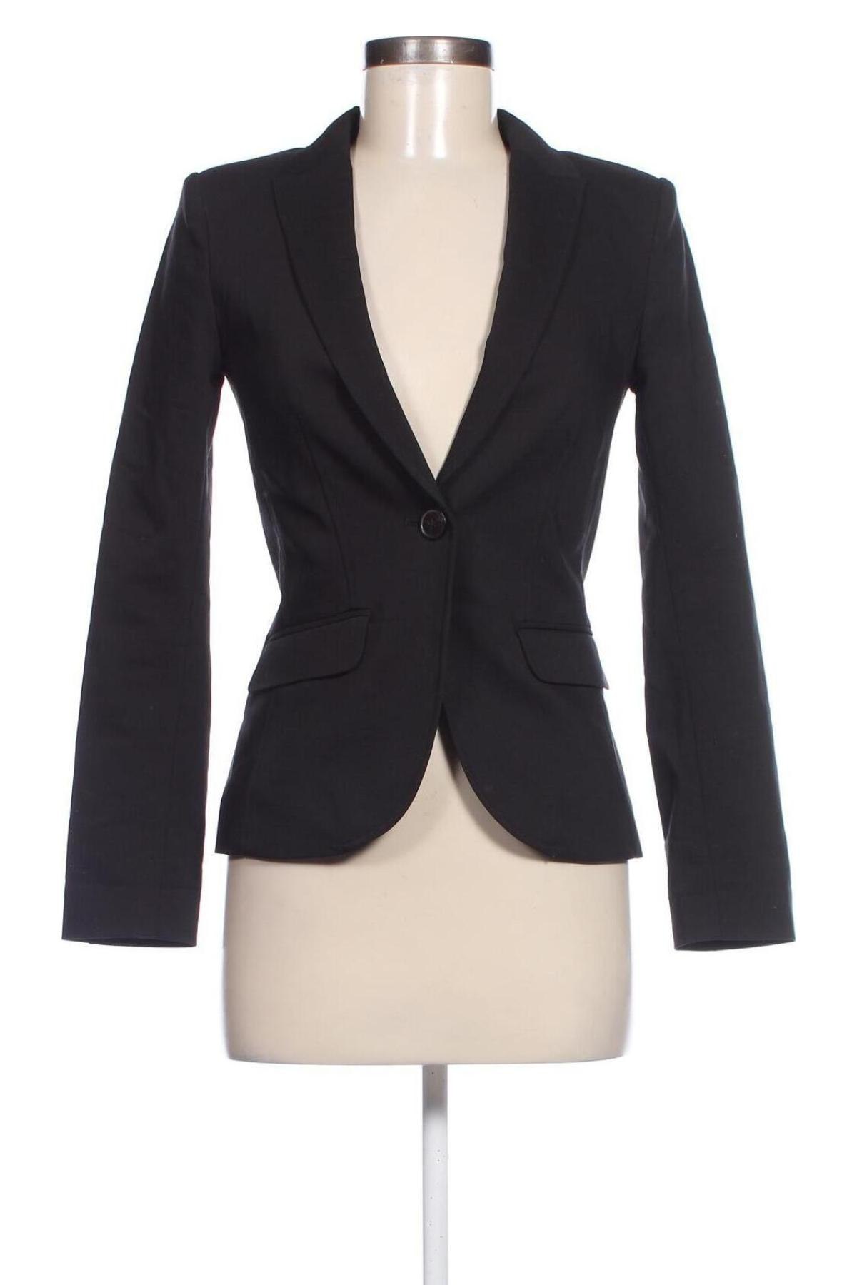 Damen Blazer H&M, Größe XS, Farbe Schwarz, Preis € 15,99