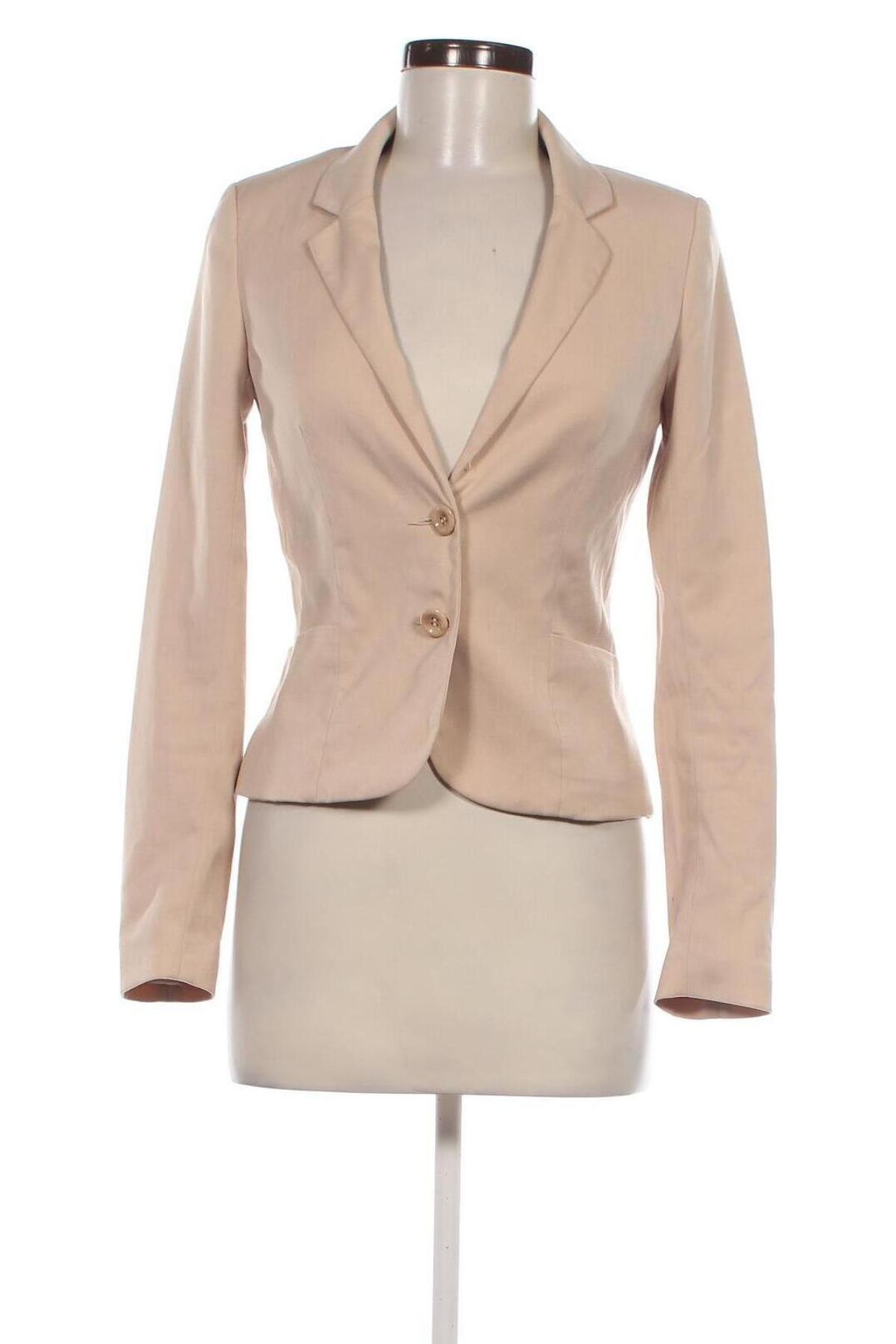 Damen Blazer H&M Divided, Größe S, Farbe Beige, Preis € 24,46