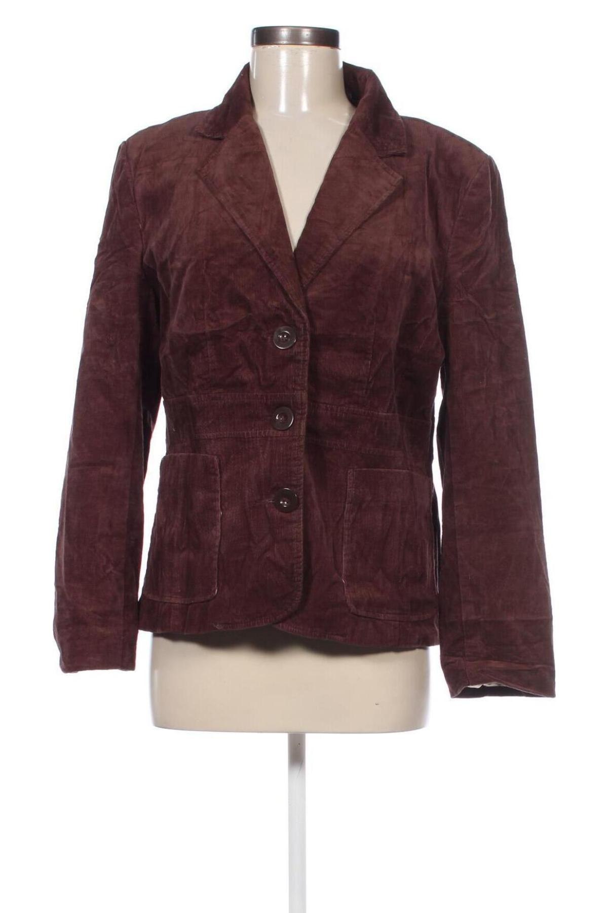 Damen Blazer Hillard & Hanson, Größe L, Farbe Braun, Preis 24,49 €