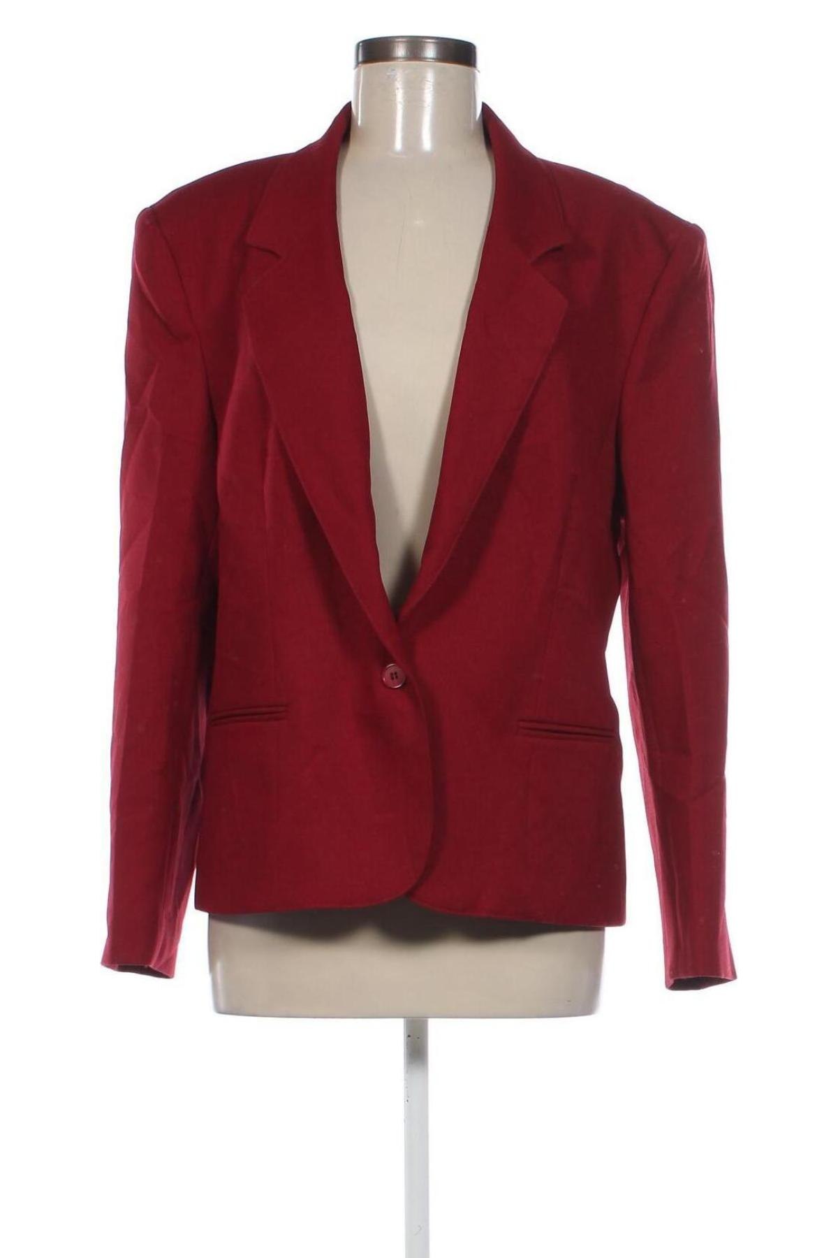 Damen Blazer Leslie Fay, Größe XXL, Farbe Rot, Preis € 21,99