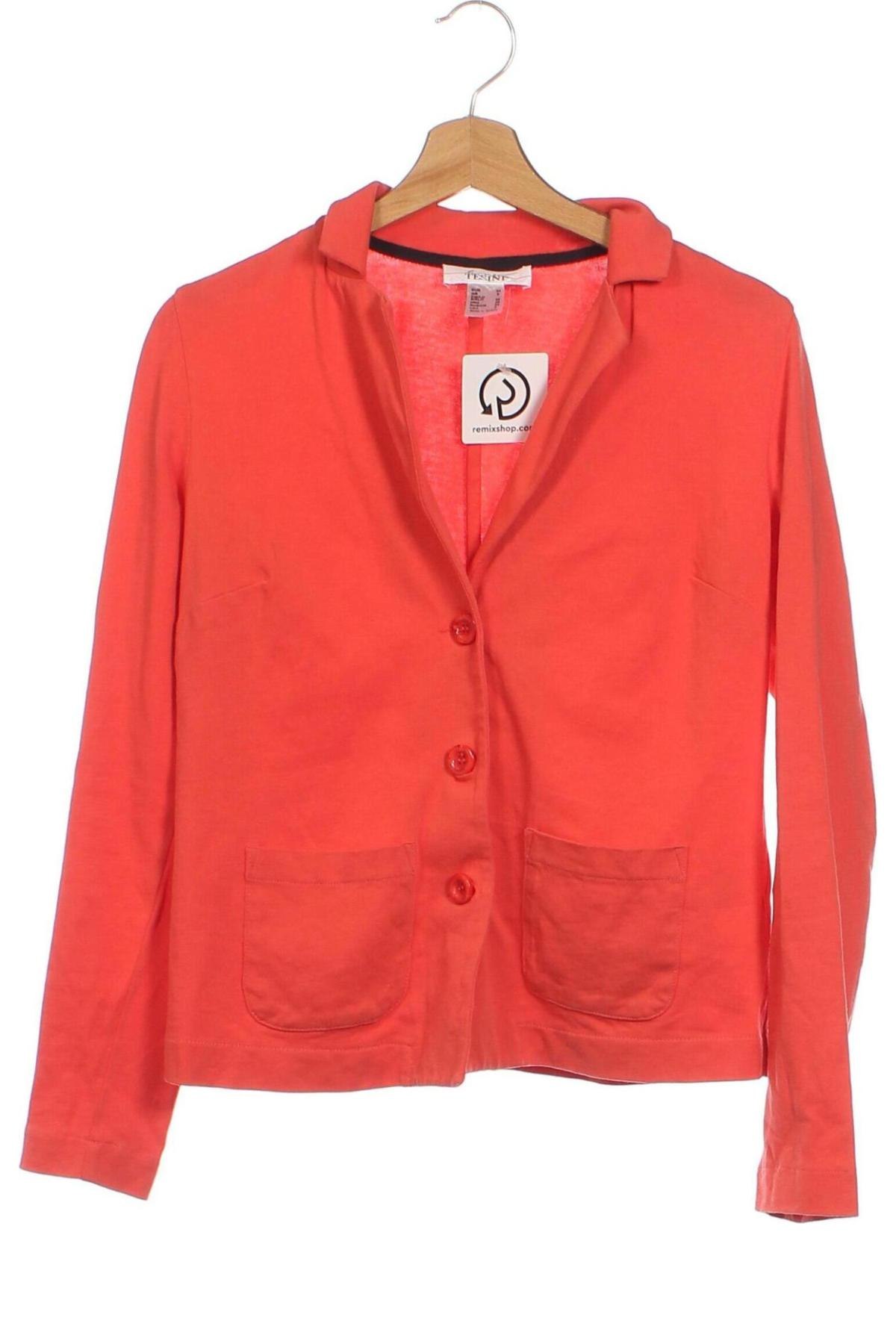 Damen Blazer Linea Tesini, Größe XS, Farbe Orange, Preis 24,49 €