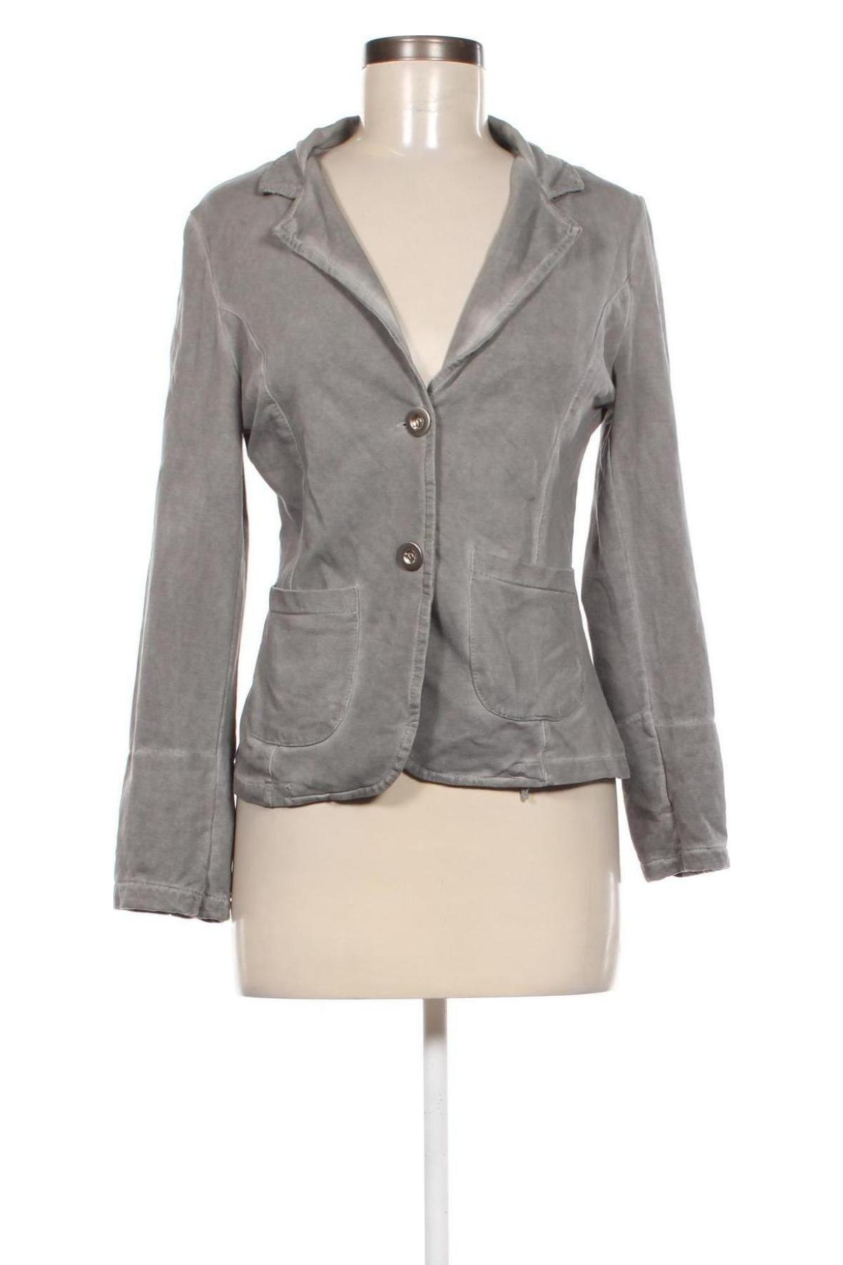 Damen Blazer Made In Italy, Größe S, Farbe Grau, Preis € 10,49