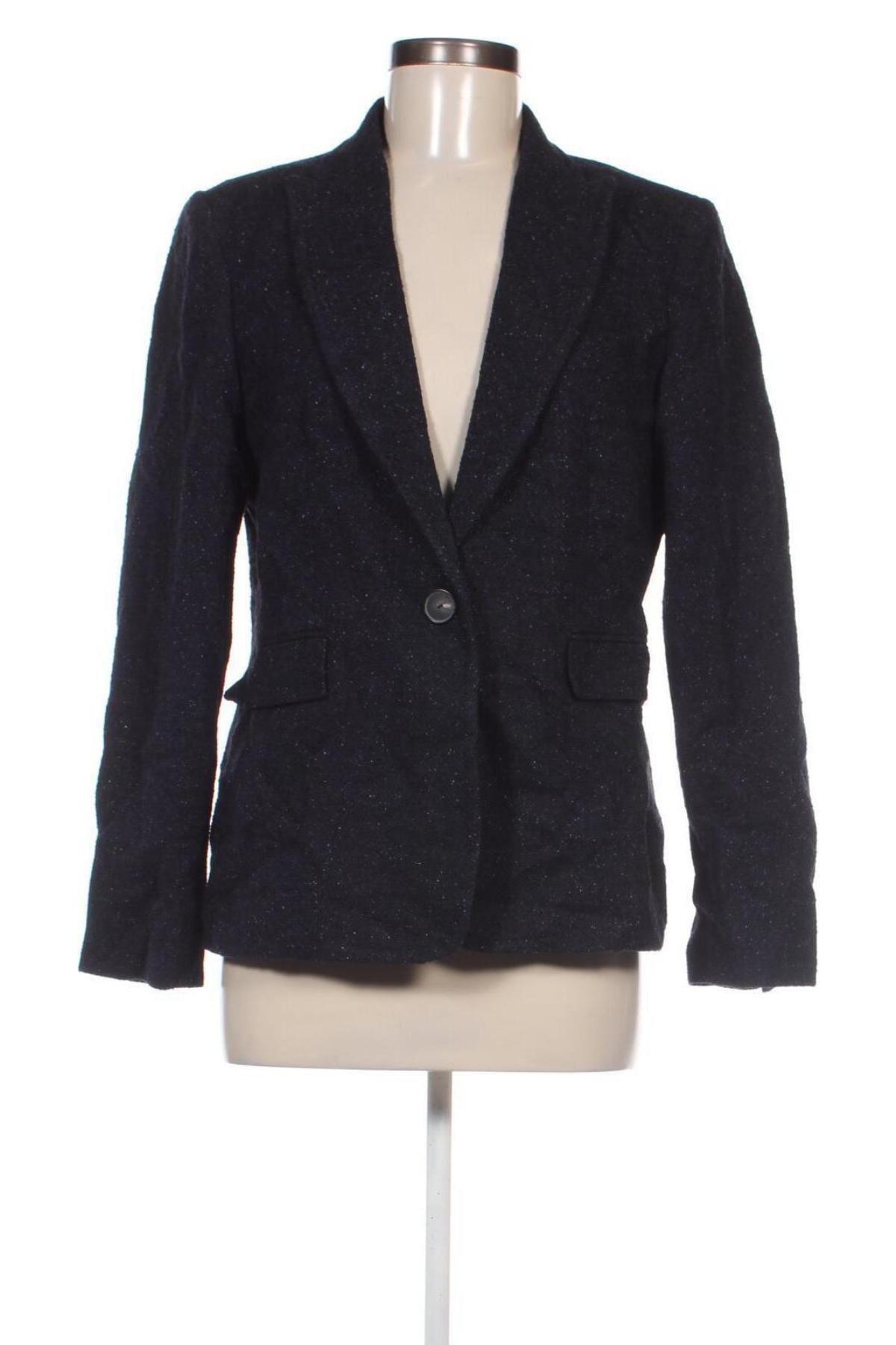 Damen Blazer Massimo Dutti, Größe L, Farbe Blau, Preis 30,99 €