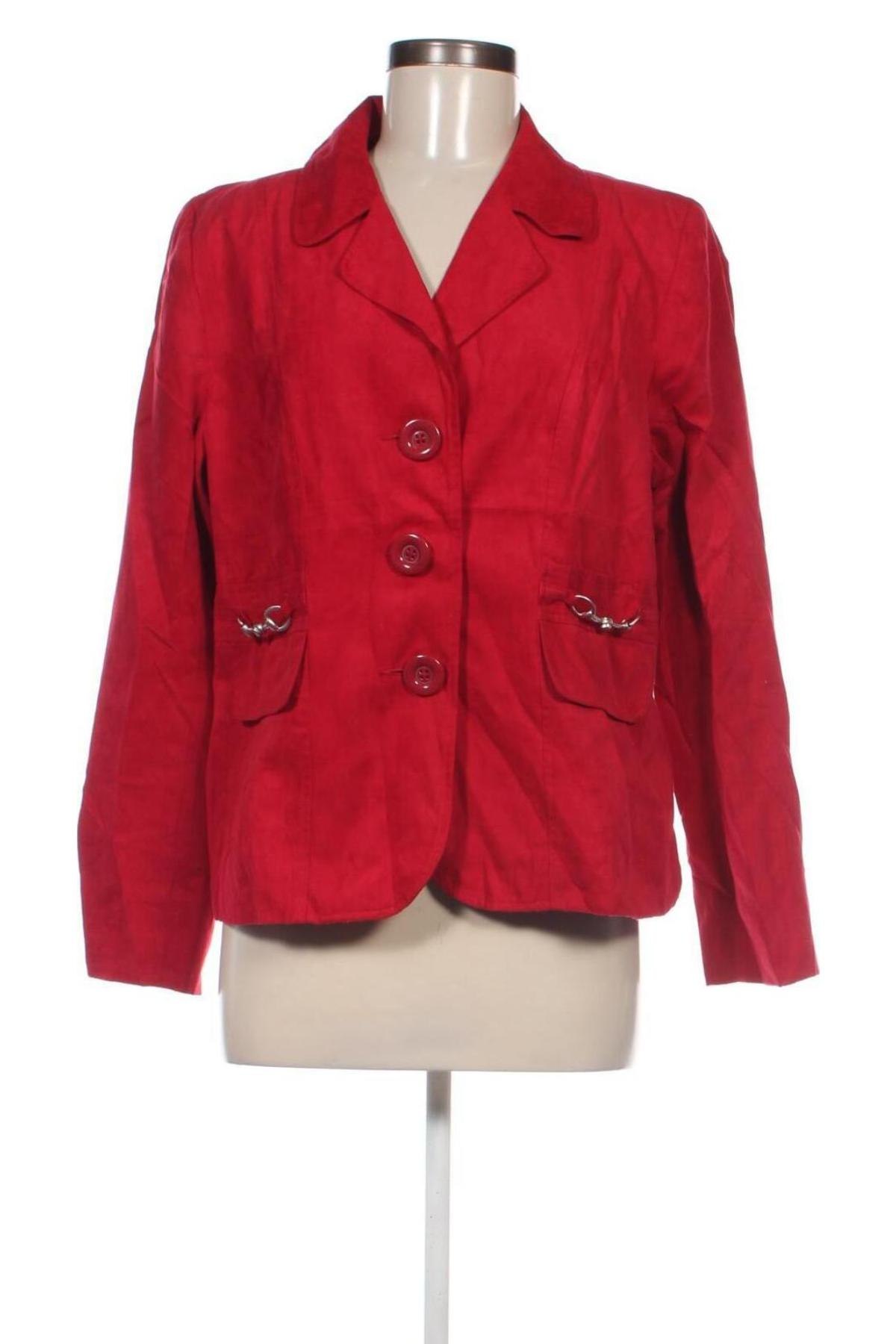 Damen Blazer Studio Works, Größe M, Farbe Rot, Preis 11,99 €