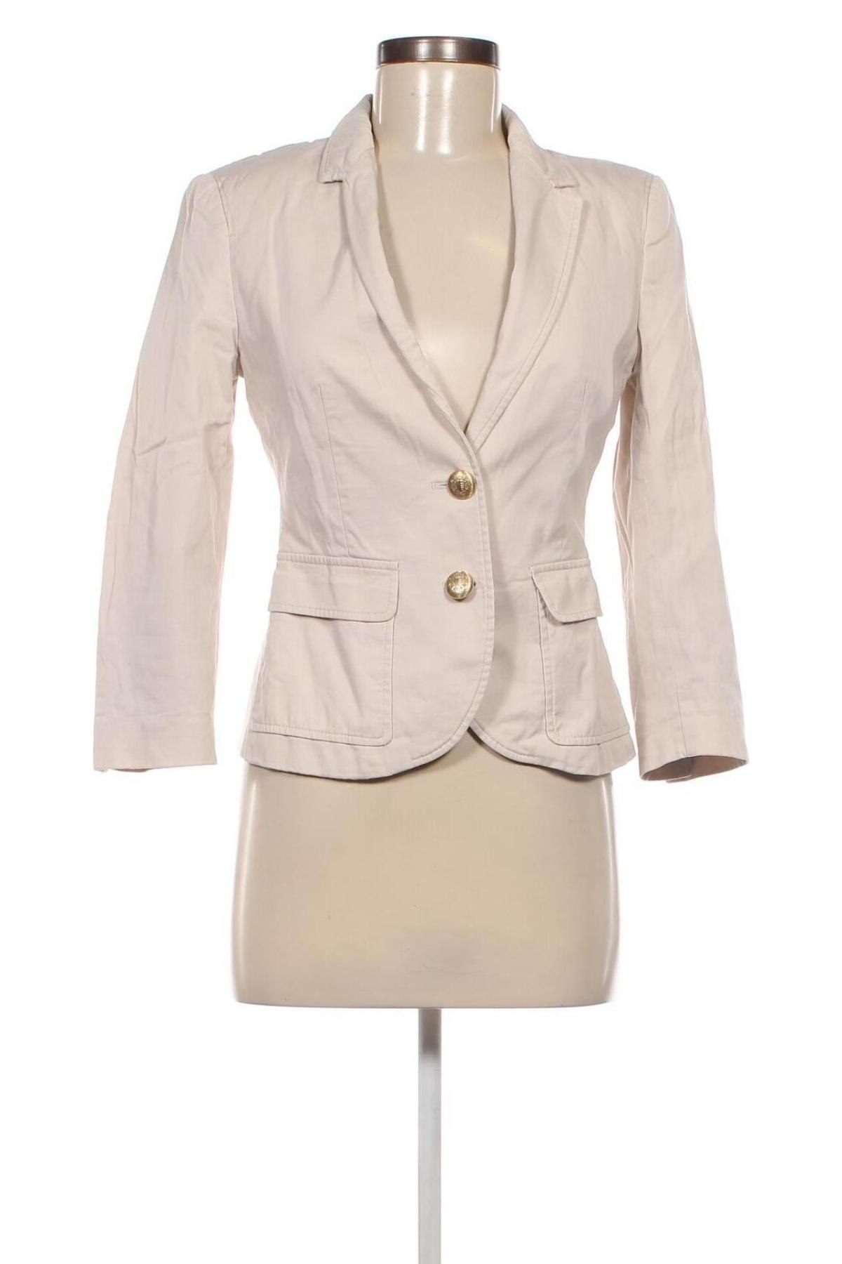 Damen Blazer Zara, Größe M, Farbe Ecru, Preis € 14,99