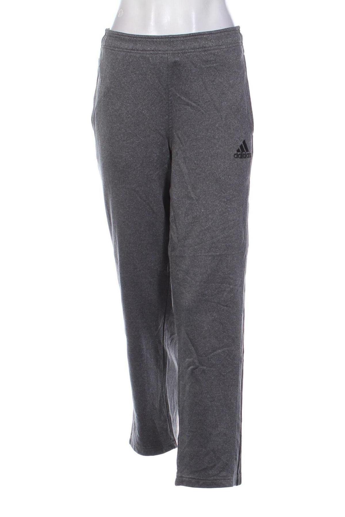 Pantaloni trening de femei Adidas, Mărime M, Culoare Gri, Preț 114,99 Lei