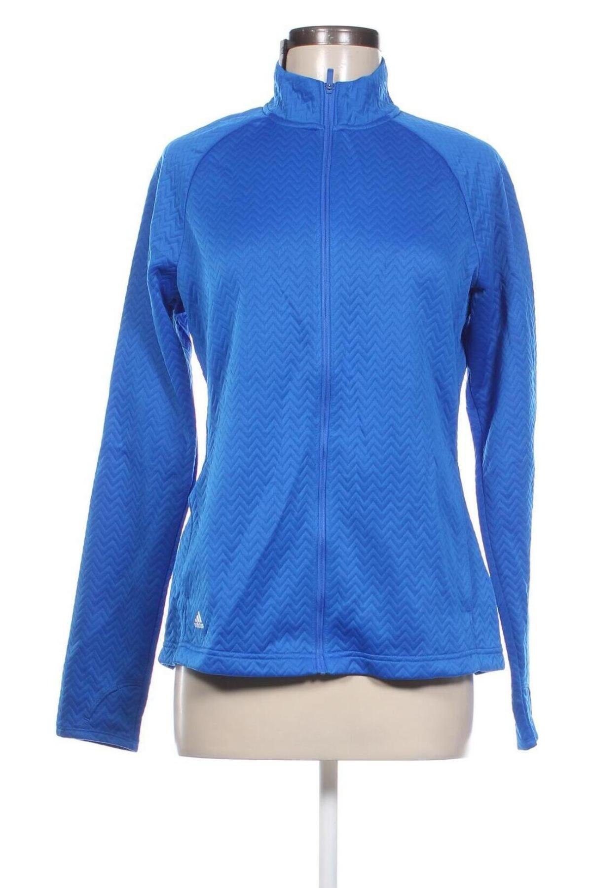 Damen Sportoberteil Adidas, Größe M, Farbe Blau, Preis 30,99 €