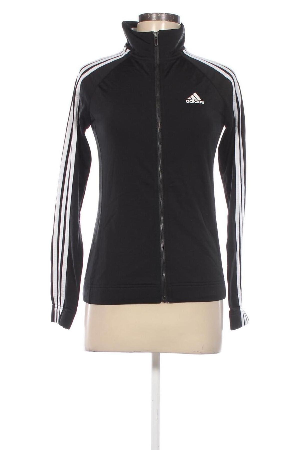 Damen Sportoberteil Adidas, Größe XS, Farbe Schwarz, Preis 32,49 €