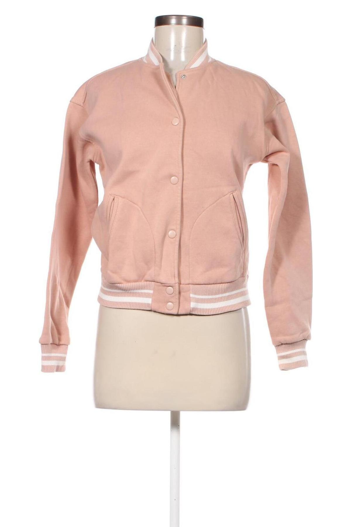 Damen Sportoberteil Bershka, Größe S, Farbe Beige, Preis 23,02 €