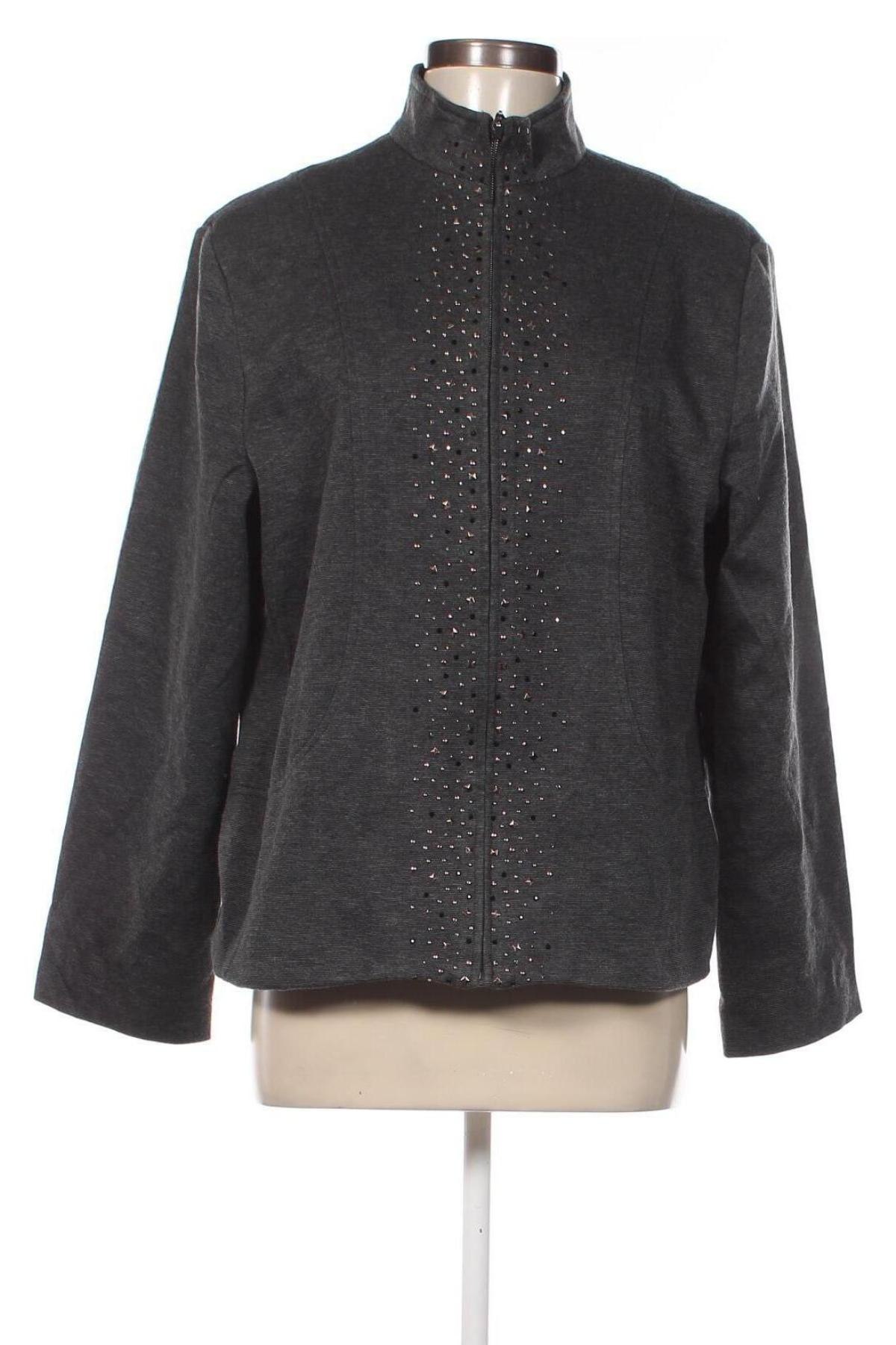 Damenjacke Alfred Dunner, Größe L, Farbe Grau, Preis 13,99 €