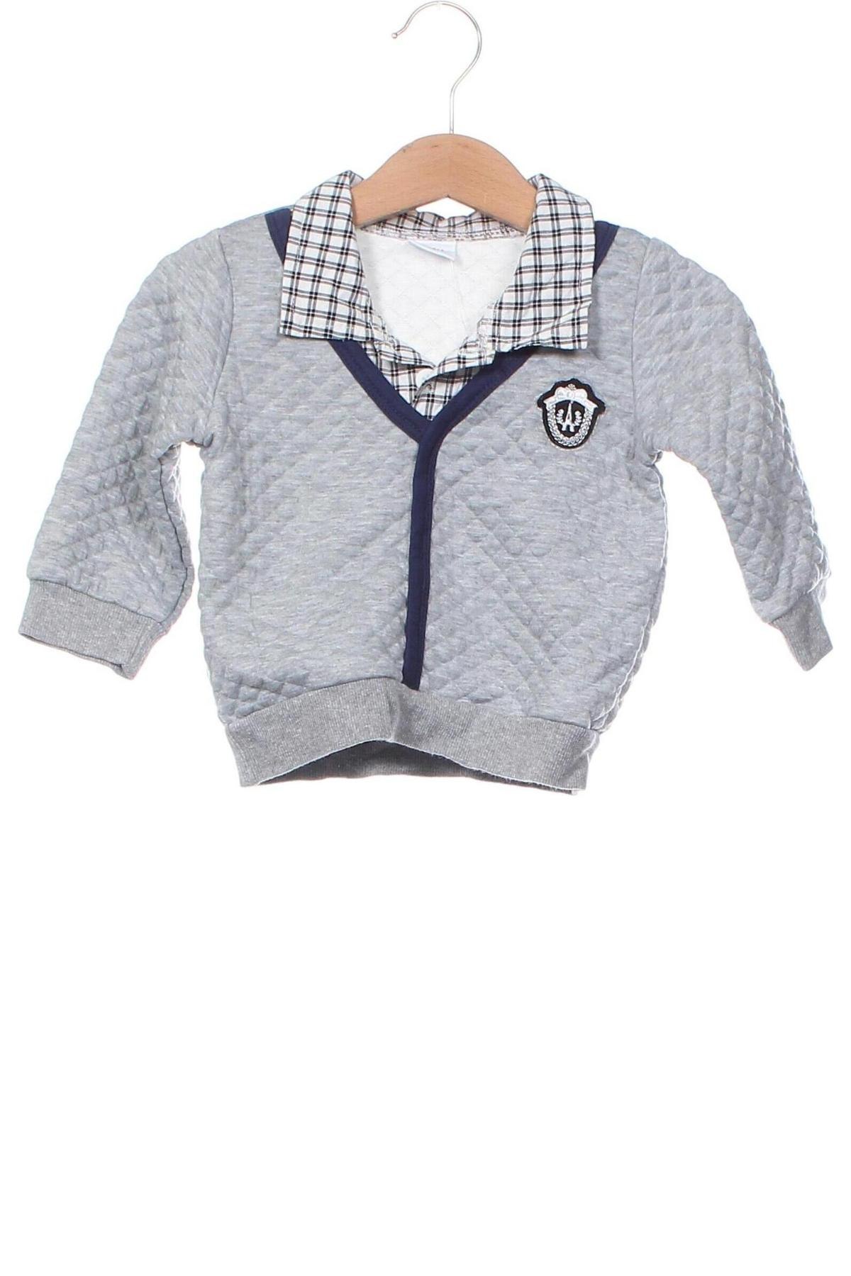 Kinder Shirt, Größe 9-12m/ 74-80 cm, Farbe Grau, Preis 3,49 €