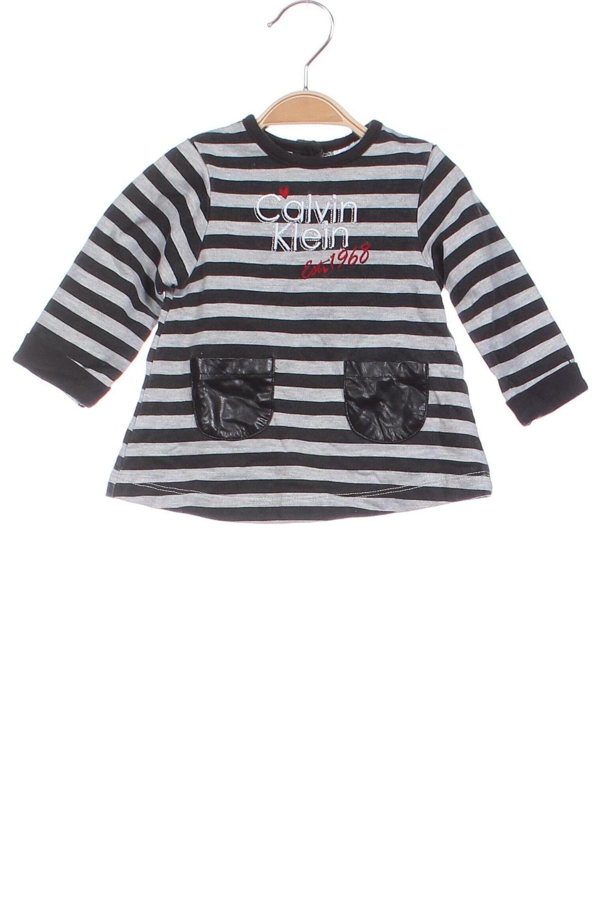 Παιδική μπλούζα Calvin Klein, Μέγεθος 6-9m/ 68-74 εκ., Χρώμα Πολύχρωμο, Τιμή 11,99 €