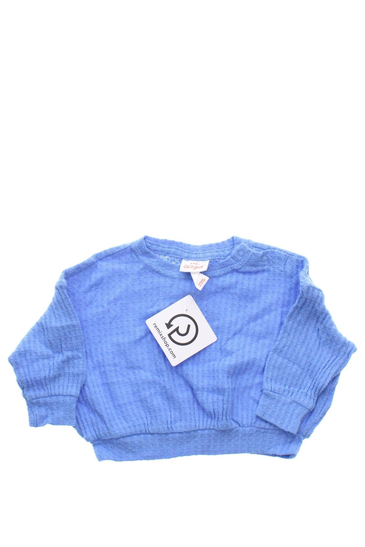 Kinder Shirt Cat & Jack, Größe 3-6m/ 62-68 cm, Farbe Blau, Preis € 3,49