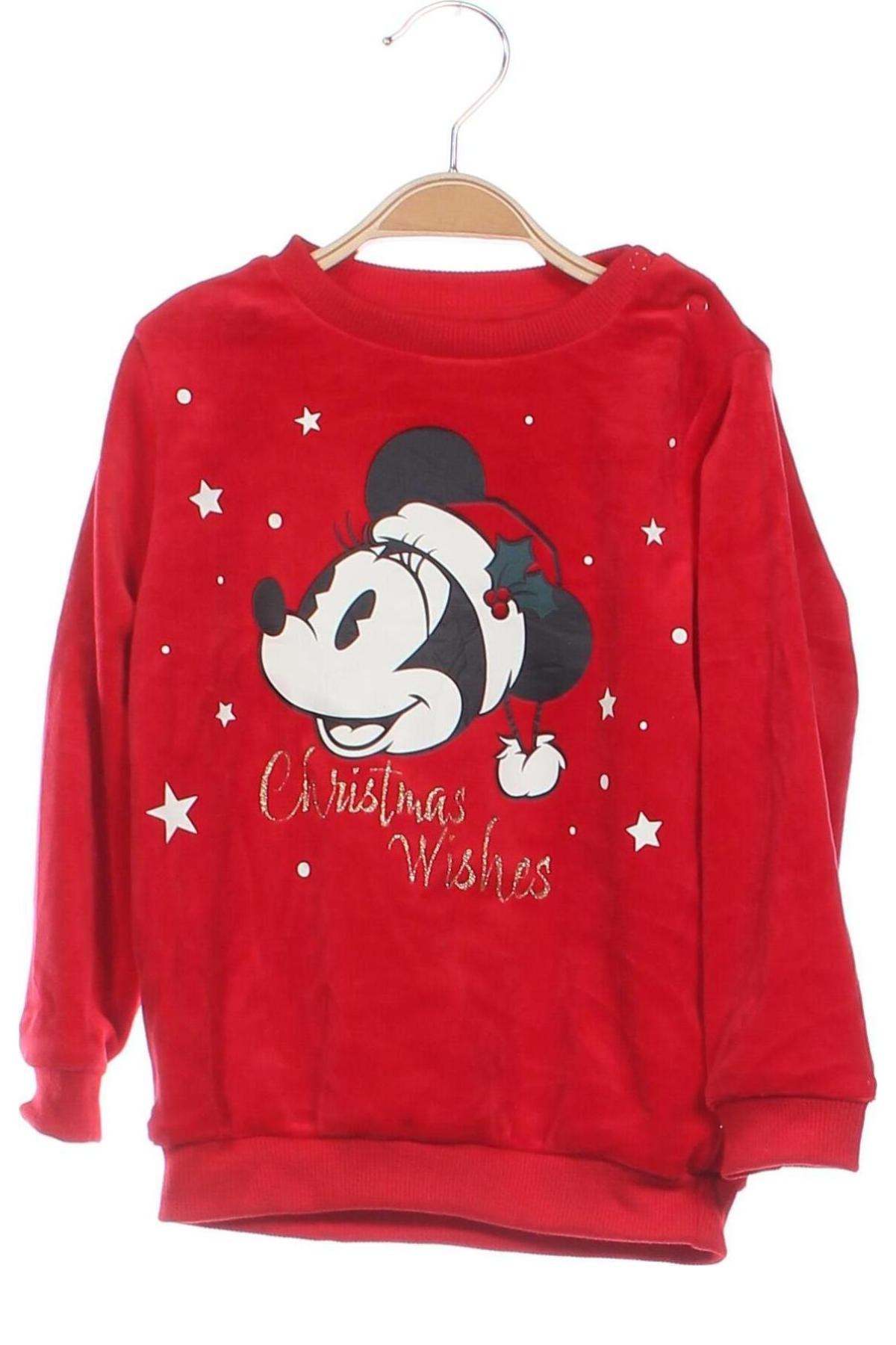 Kinder Shirt Disney, Größe 18-24m/ 86-98 cm, Farbe Rot, Preis € 3,99