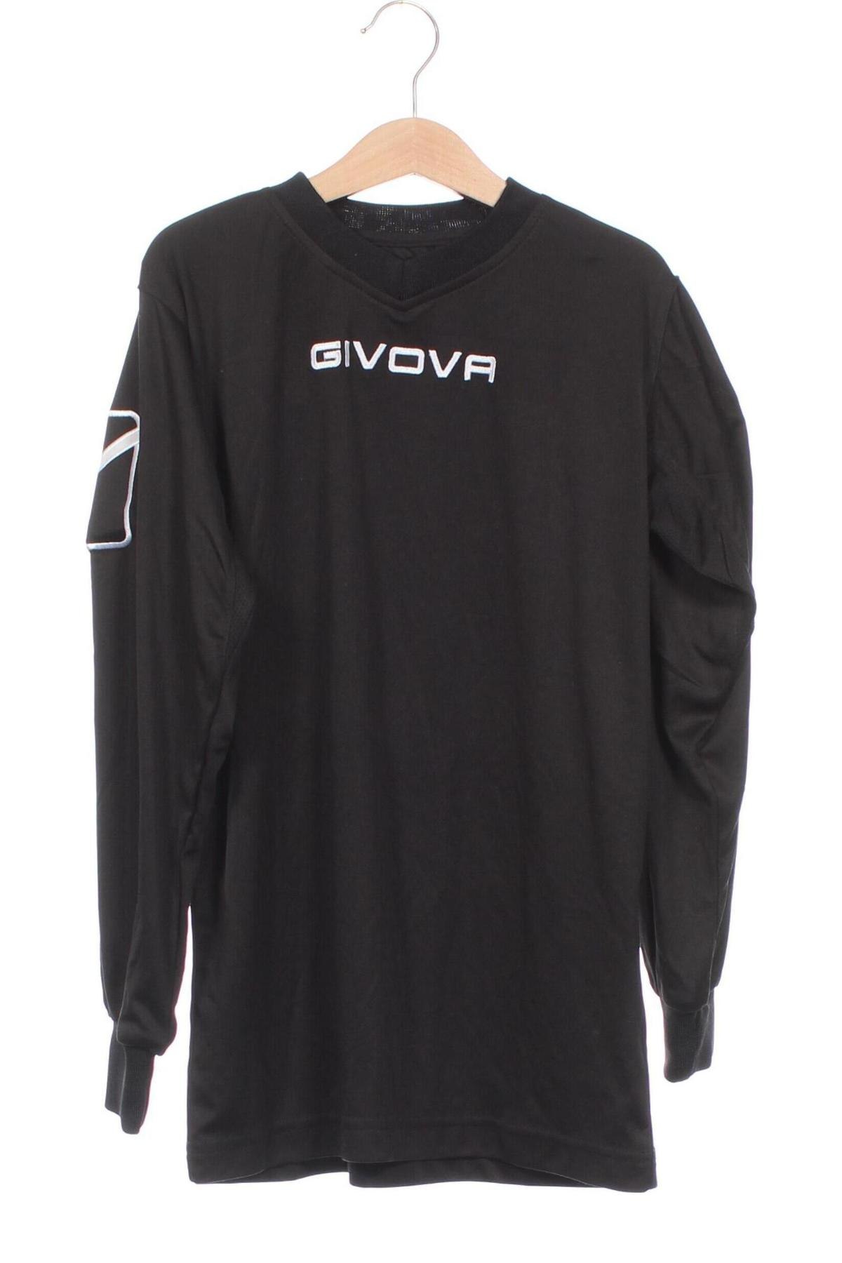 Kinder Shirt Givova, Größe 8-9y/ 134-140 cm, Farbe Schwarz, Preis € 14,99