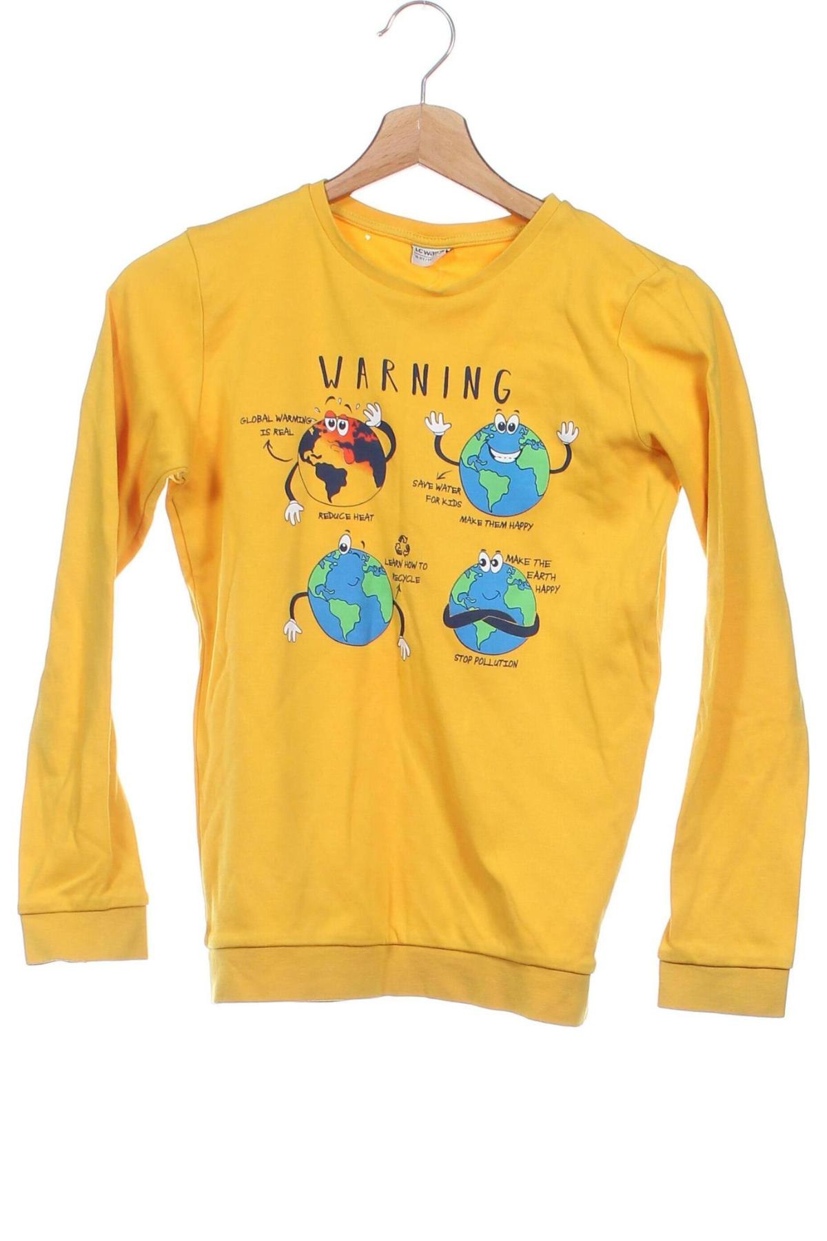 Kinder Shirt LC Waikiki, Größe 9-10y/ 140-146 cm, Farbe Gelb, Preis € 3,99