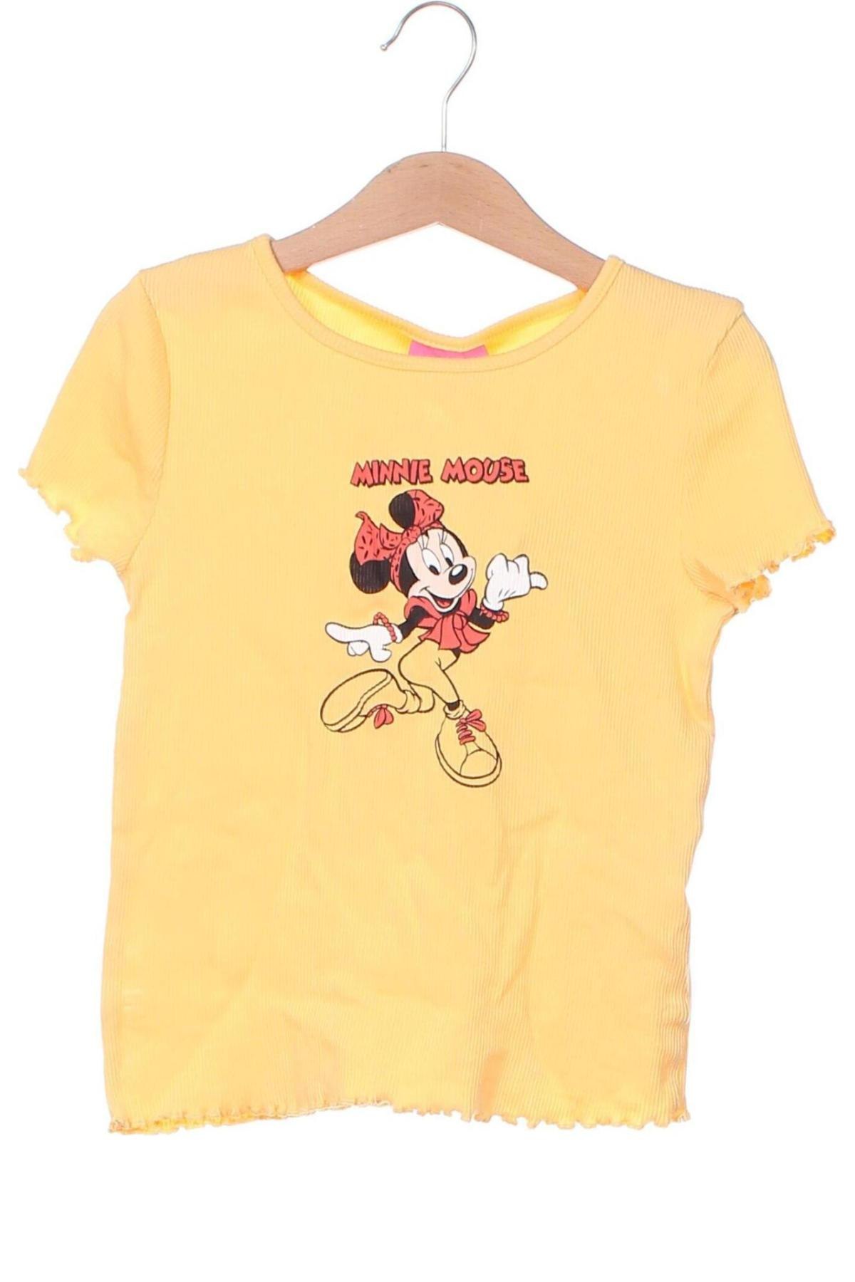 Kinder Shirt Minnie Mouse, Größe 7-8y/ 128-134 cm, Farbe Gelb, Preis € 11,83