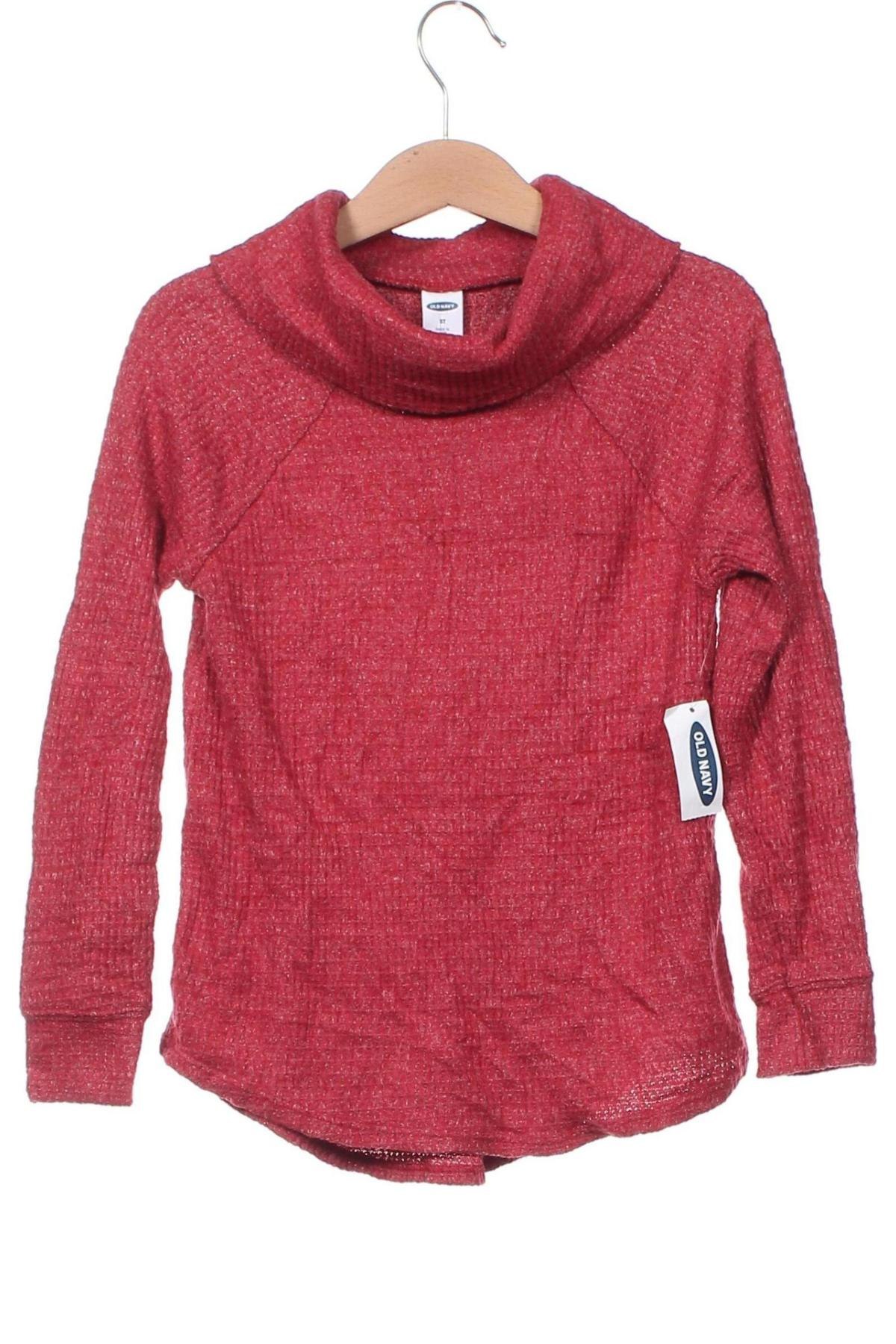 Kinder Shirt Old Navy, Größe 5-6y/ 116-122 cm, Farbe Rot, Preis 21,99 €