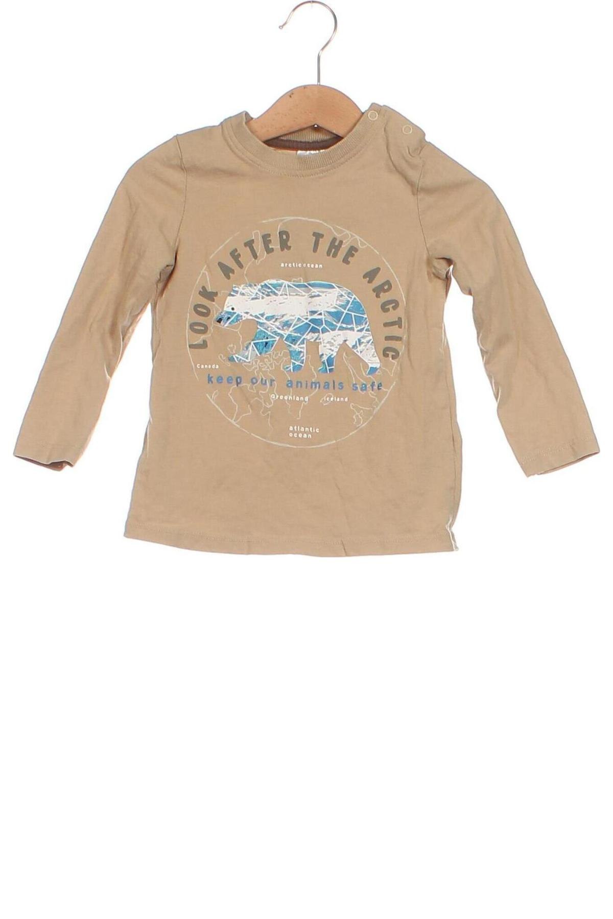 Kinder Shirt Pepco, Größe 18-24m/ 86-98 cm, Farbe Beige, Preis € 3,99