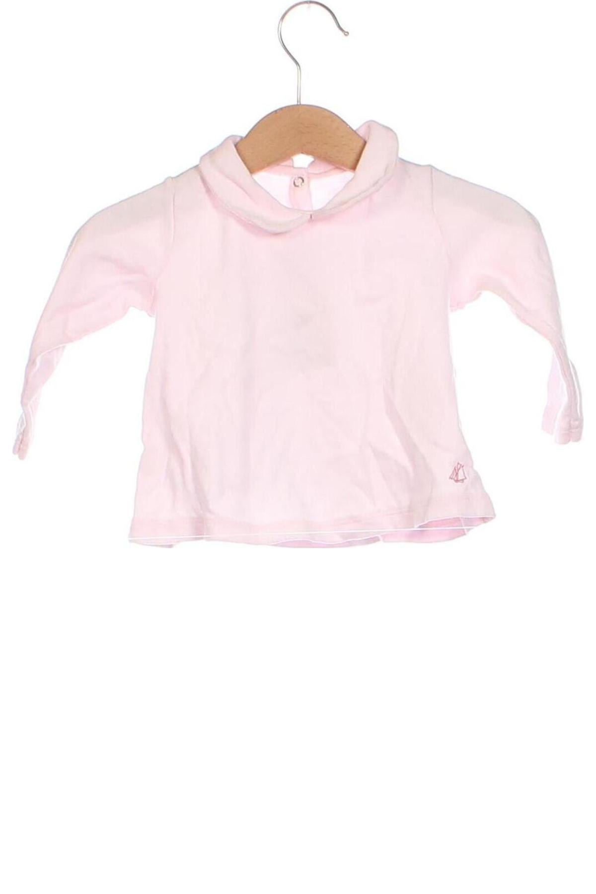 Kinder Shirt Petit Bateau, Größe 6-9m/ 68-74 cm, Farbe Rosa, Preis € 15,02