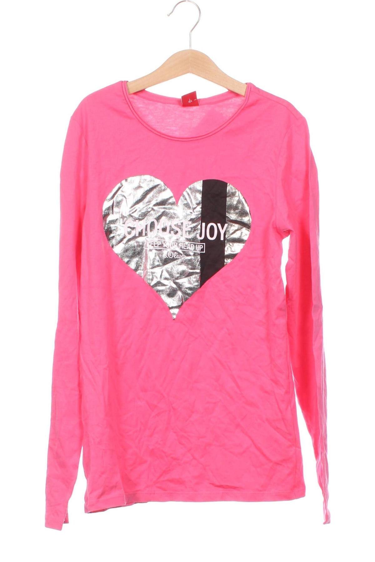 Kinder Shirt S.Oliver, Größe 12-13y/ 158-164 cm, Farbe Rosa, Preis € 16,49