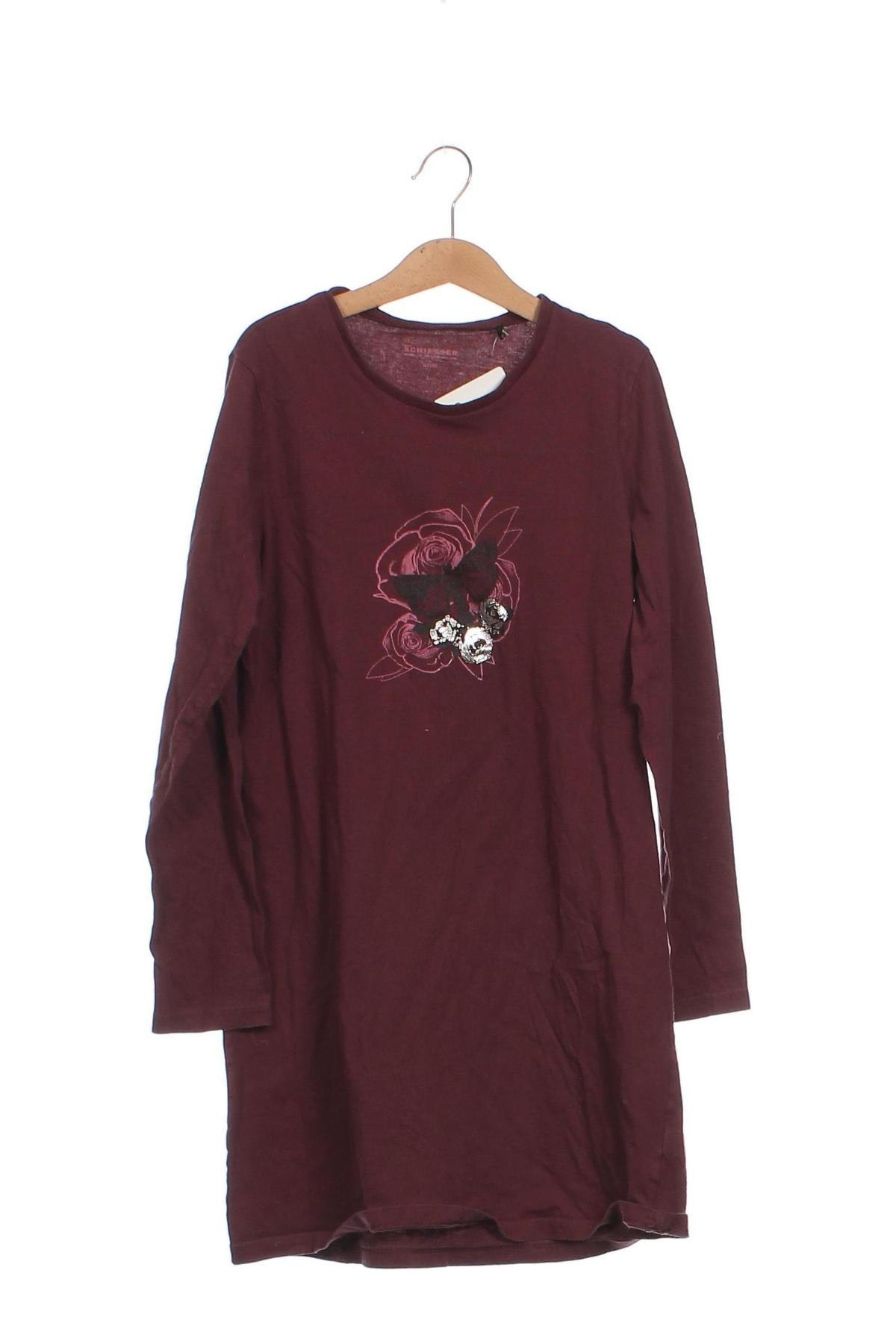 Kinder Shirt Schiesser, Größe 10-11y/ 146-152 cm, Farbe Rot, Preis € 12,00