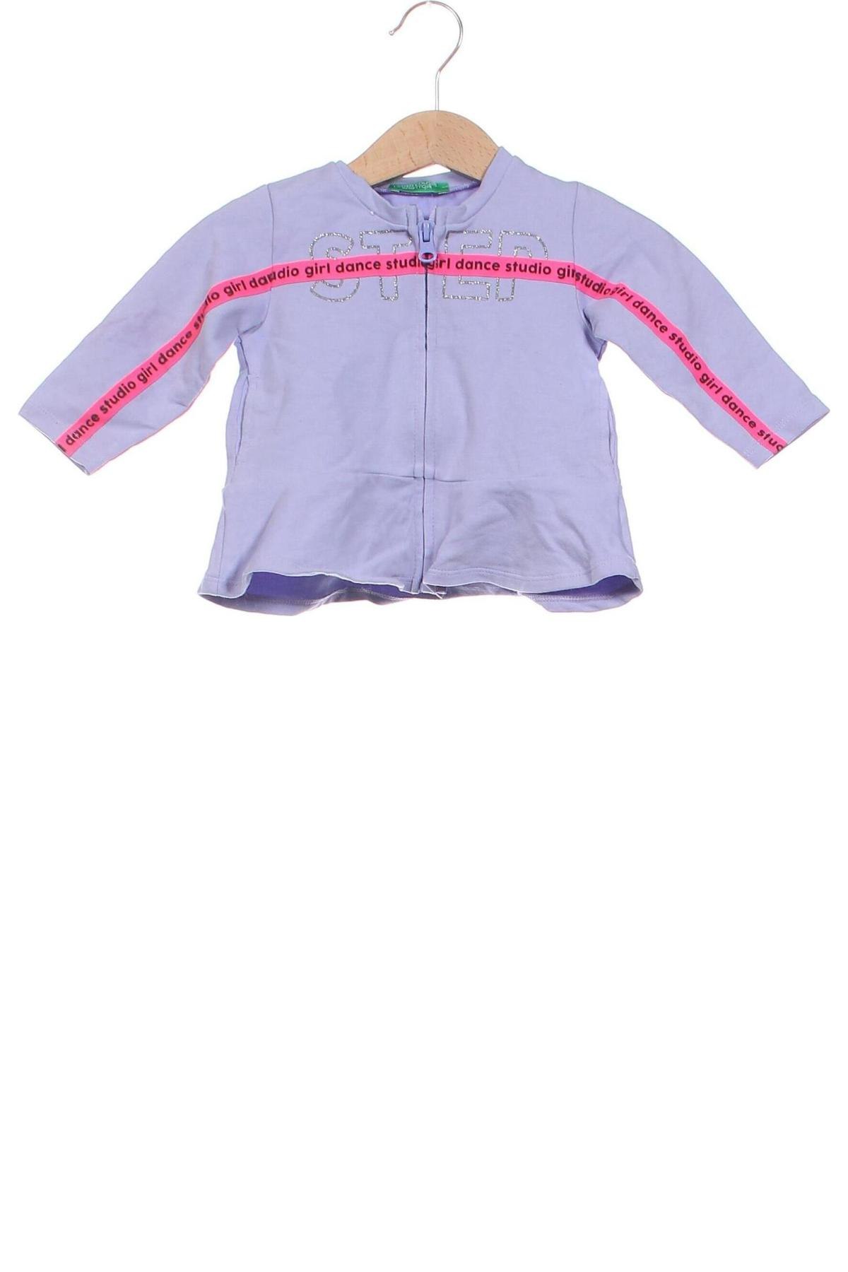 Kinder Shirt United Colors Of Benetton, Größe 2-3m/ 56-62 cm, Farbe Lila, Preis € 7,99