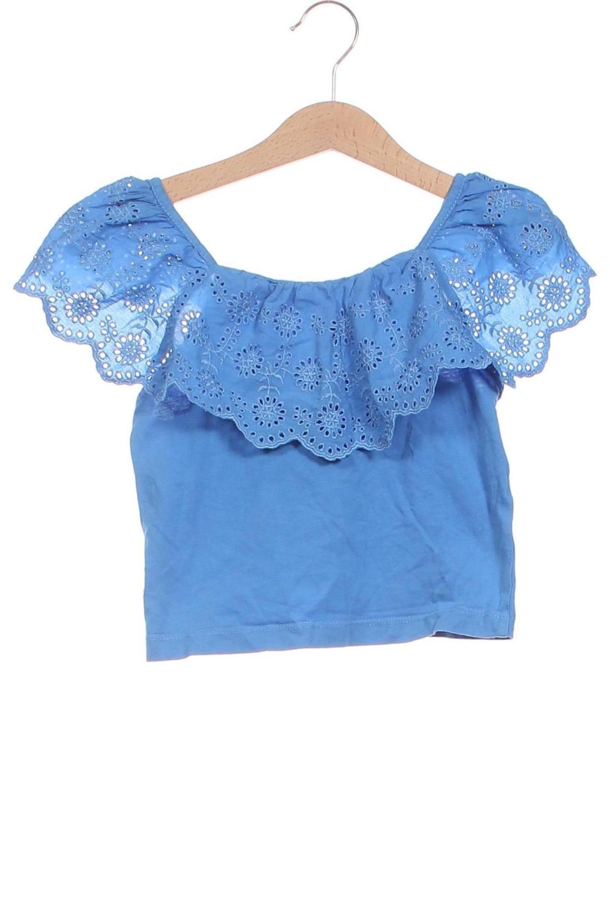 Kinder Shirt Zara, Größe 5-6y/ 116-122 cm, Farbe Blau, Preis 5,99 €